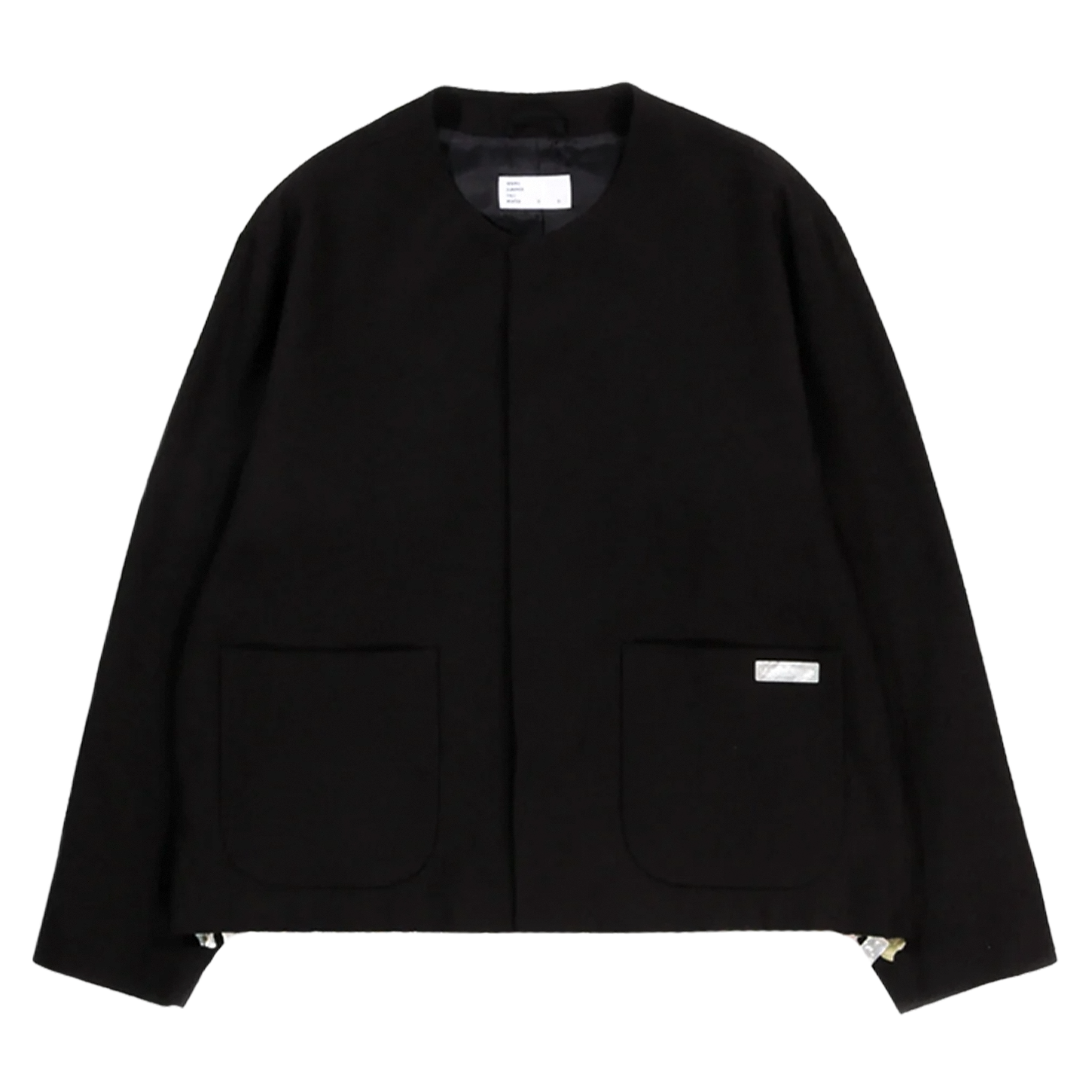 4S DESIGNS CADENA CARDIGAN COAT BLACK