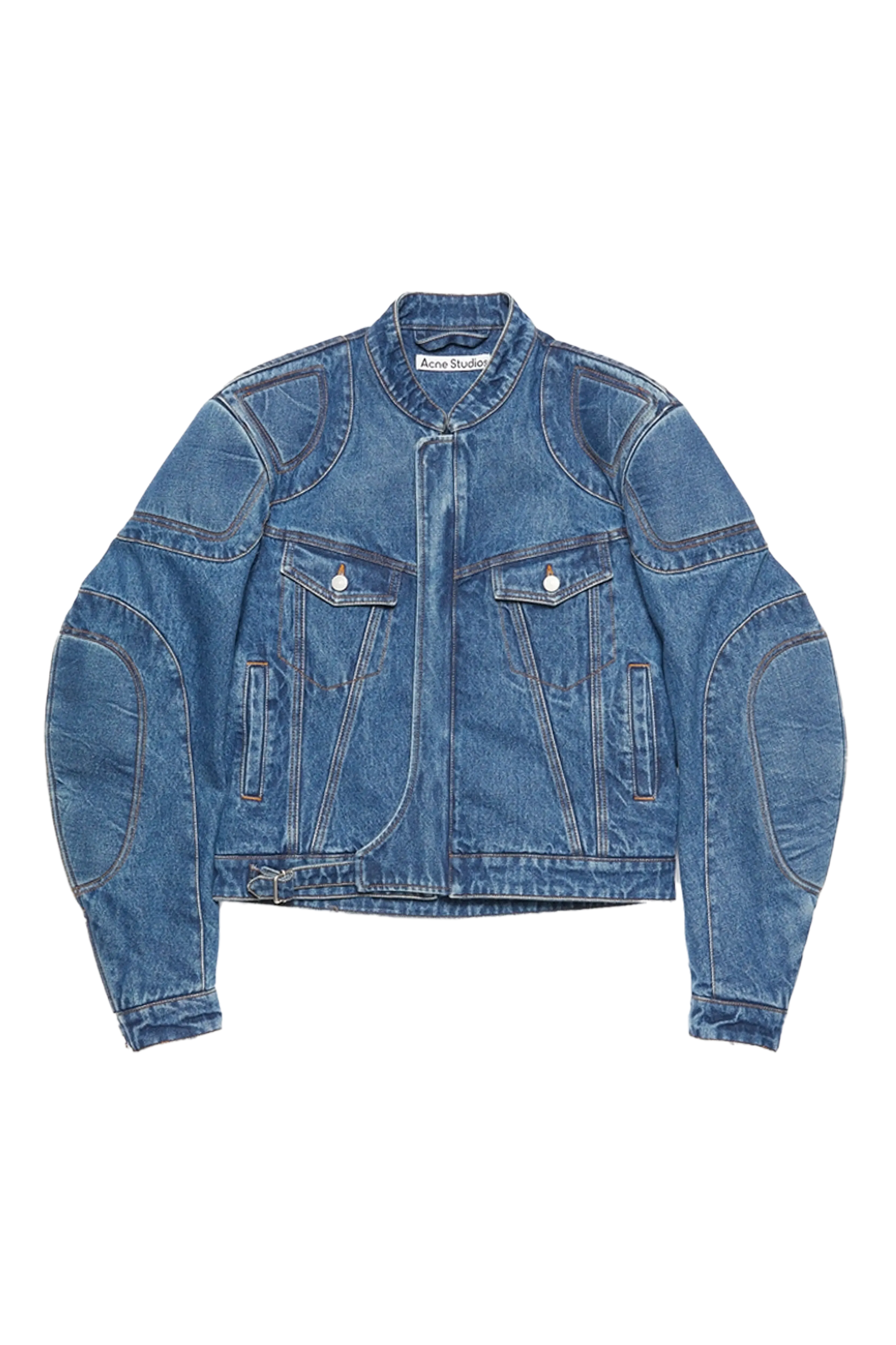 Acne Studios Denim Moto Jacket 2743