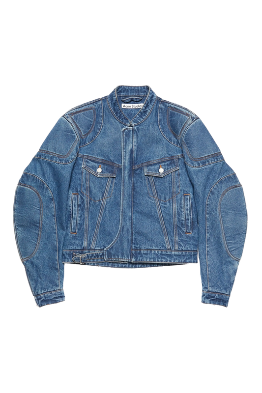 Acne Studios Denim Moto Jacket 2743