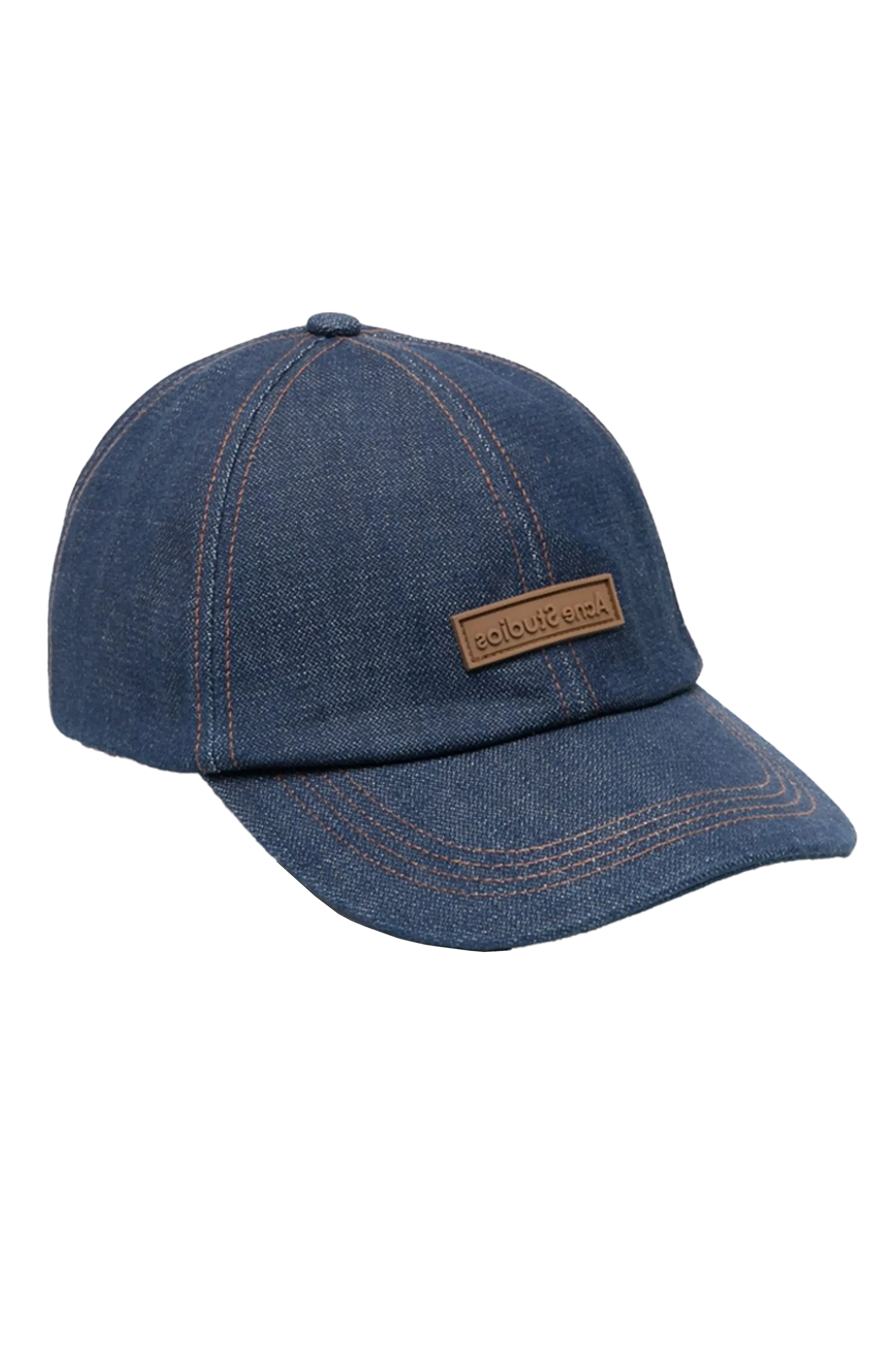 Acne Studios Denim Baseball Cap Blue 5706