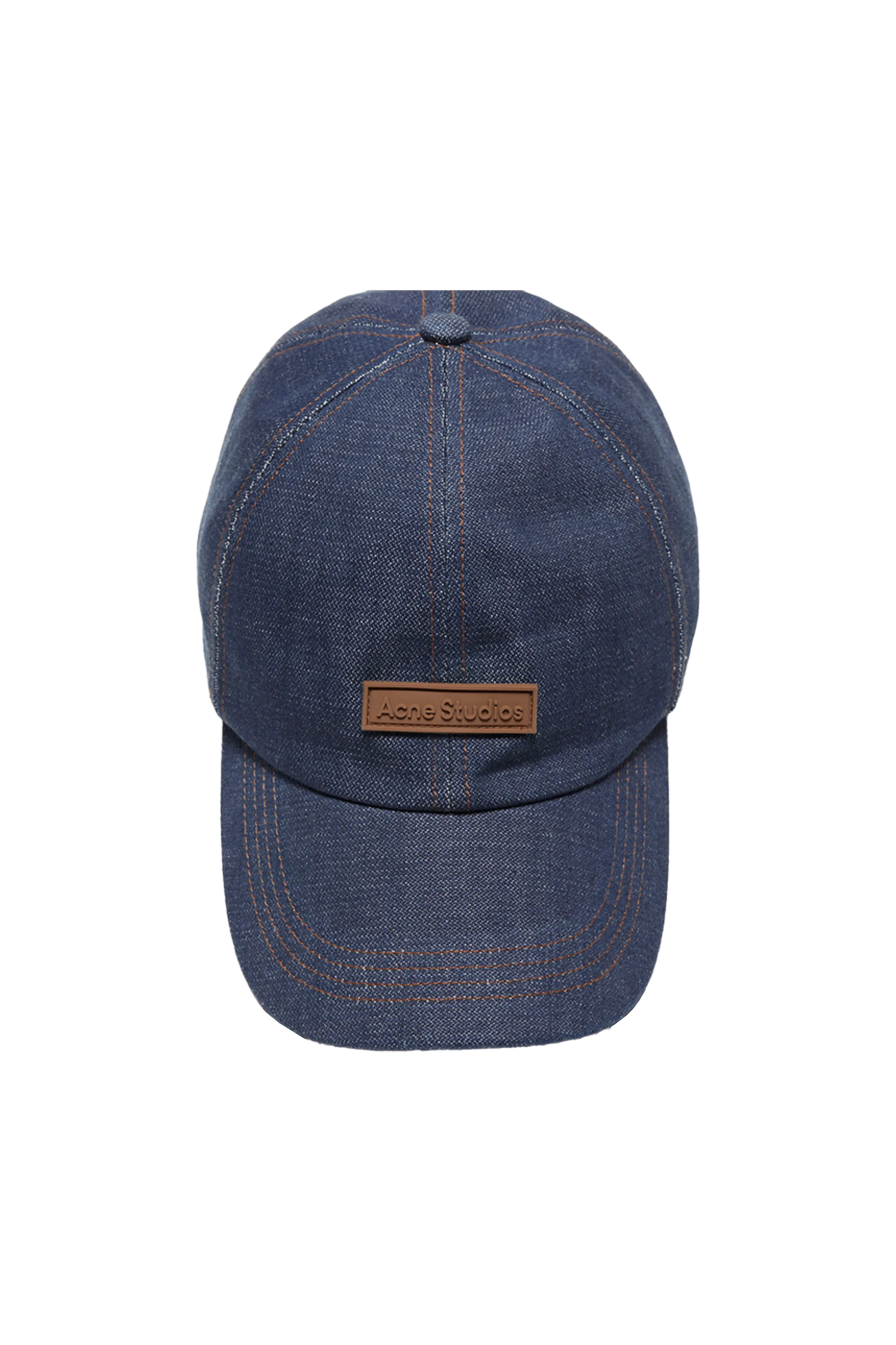 Acne Studios Denim Baseball Cap Blue 5707