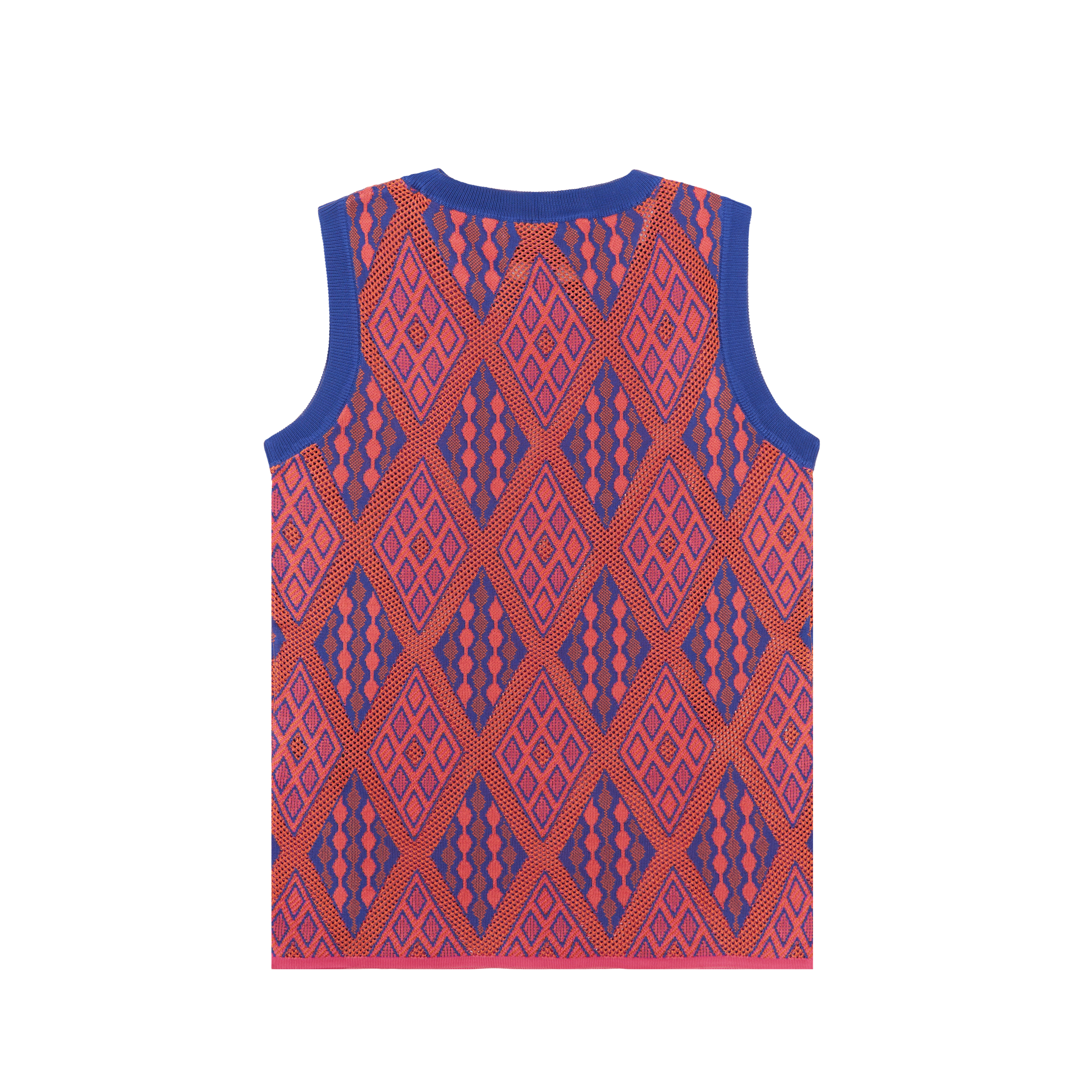 Ahluwalia Kalonji Knitted Sweater Vest Red 5852