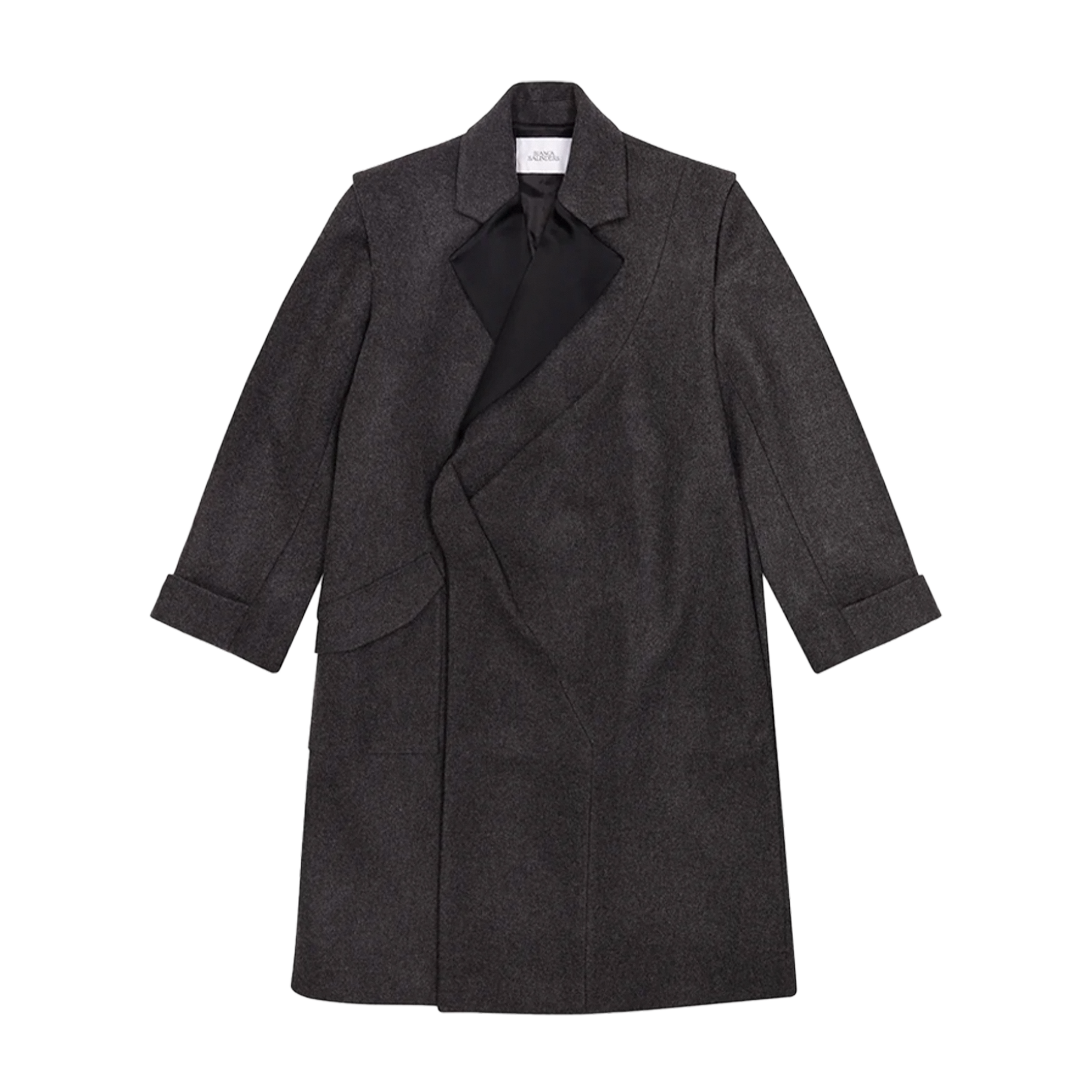 Bianca Saunders Shettle Coat Black 8345