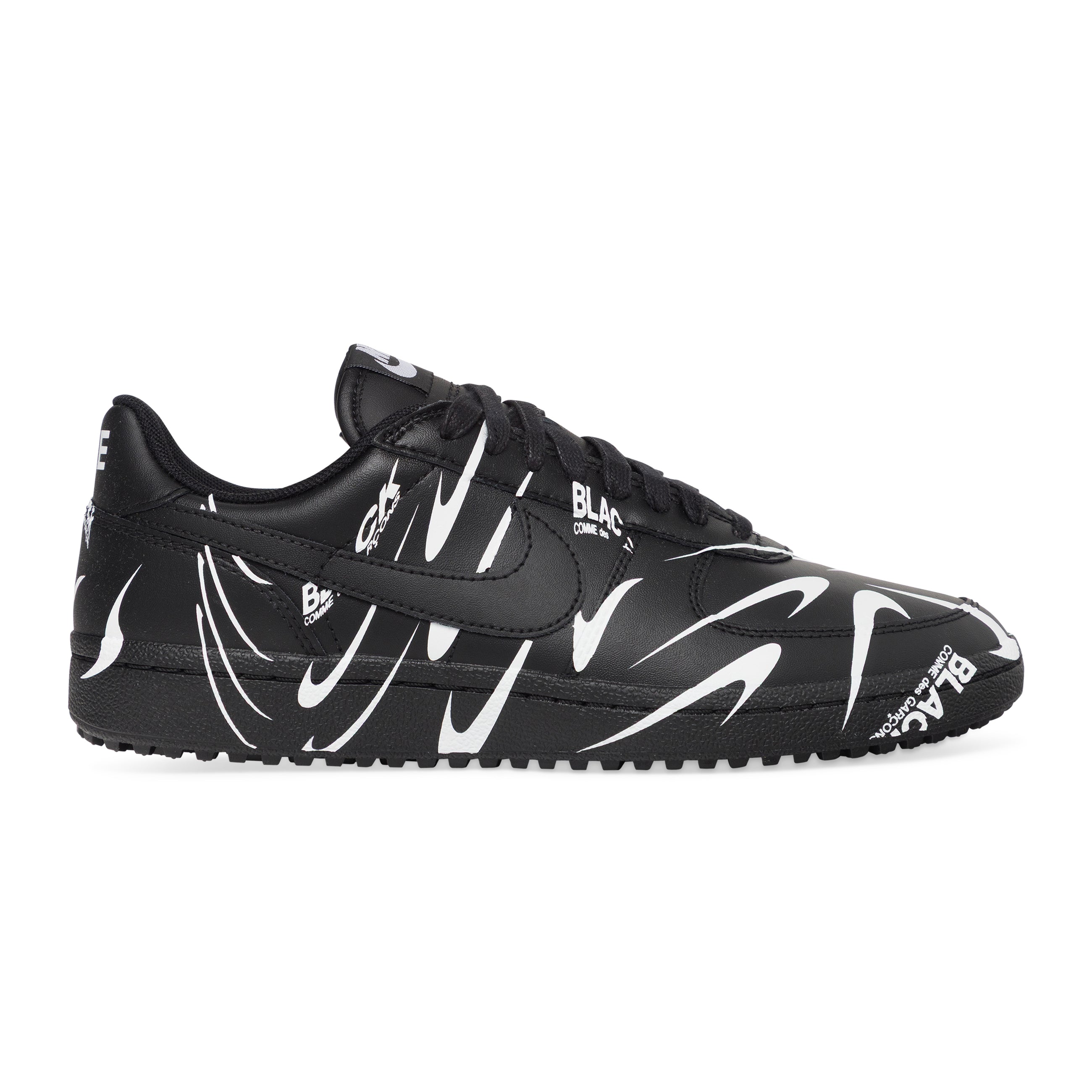 Comme Des Garcons Black Cdg Black X Nike Field General 82 - Mens 1-Black — view 2