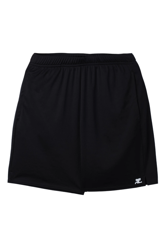 Courreges Sport Lycra Football Short Black 9910