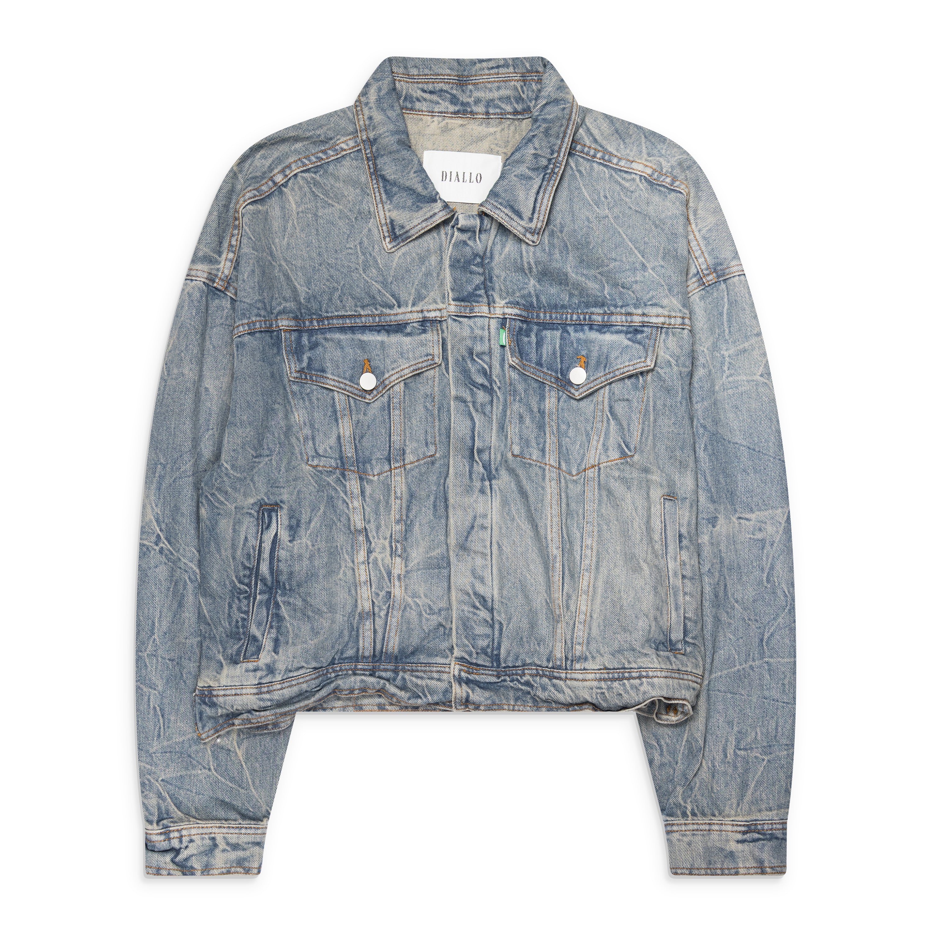 Diallo Classic Denim Trucker Jacket I Blue