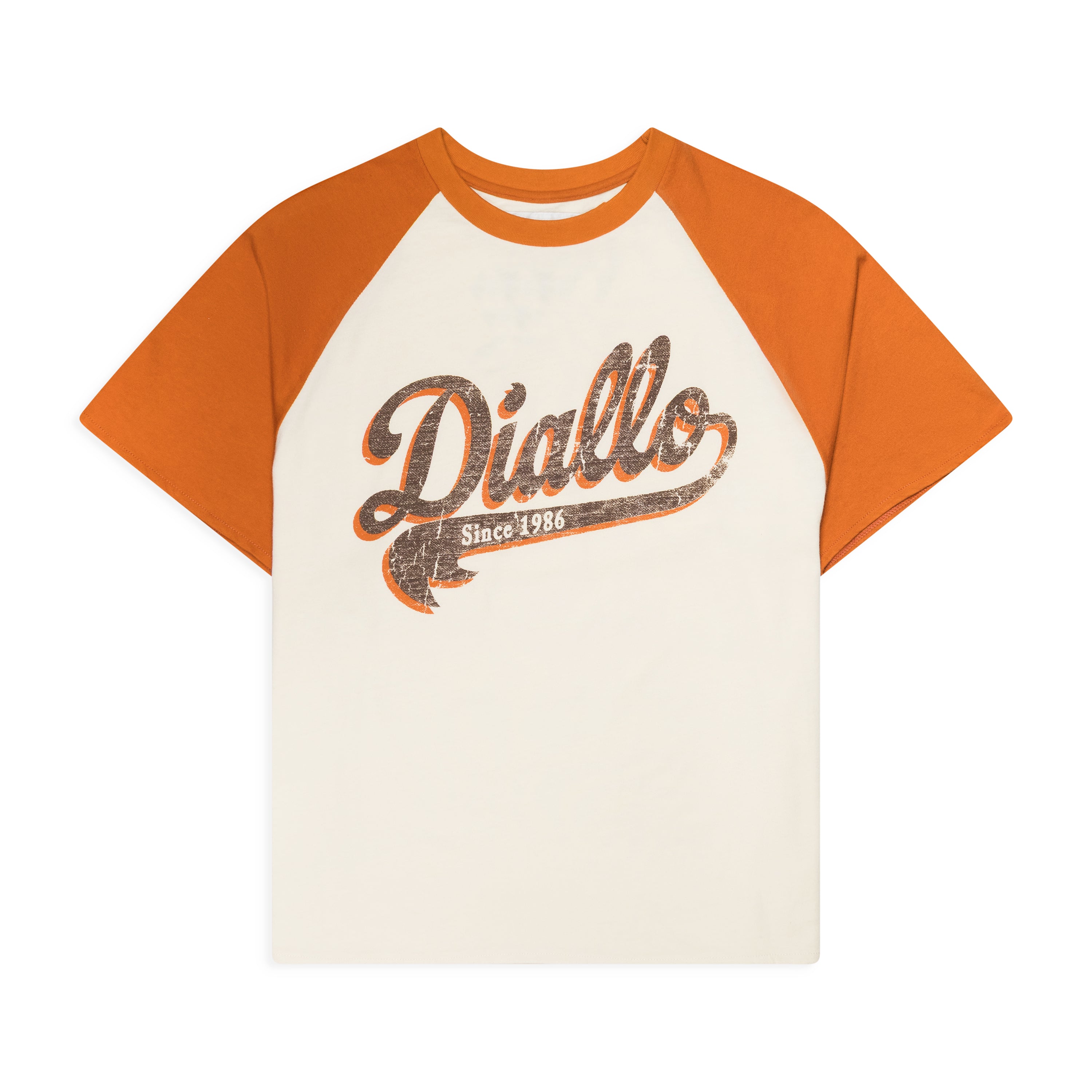 Diallo Signature Raglan Tee Red