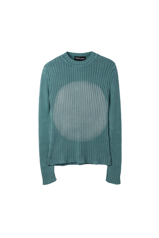 Edward Cuming Circle Fadeout Sweater Blue 9251