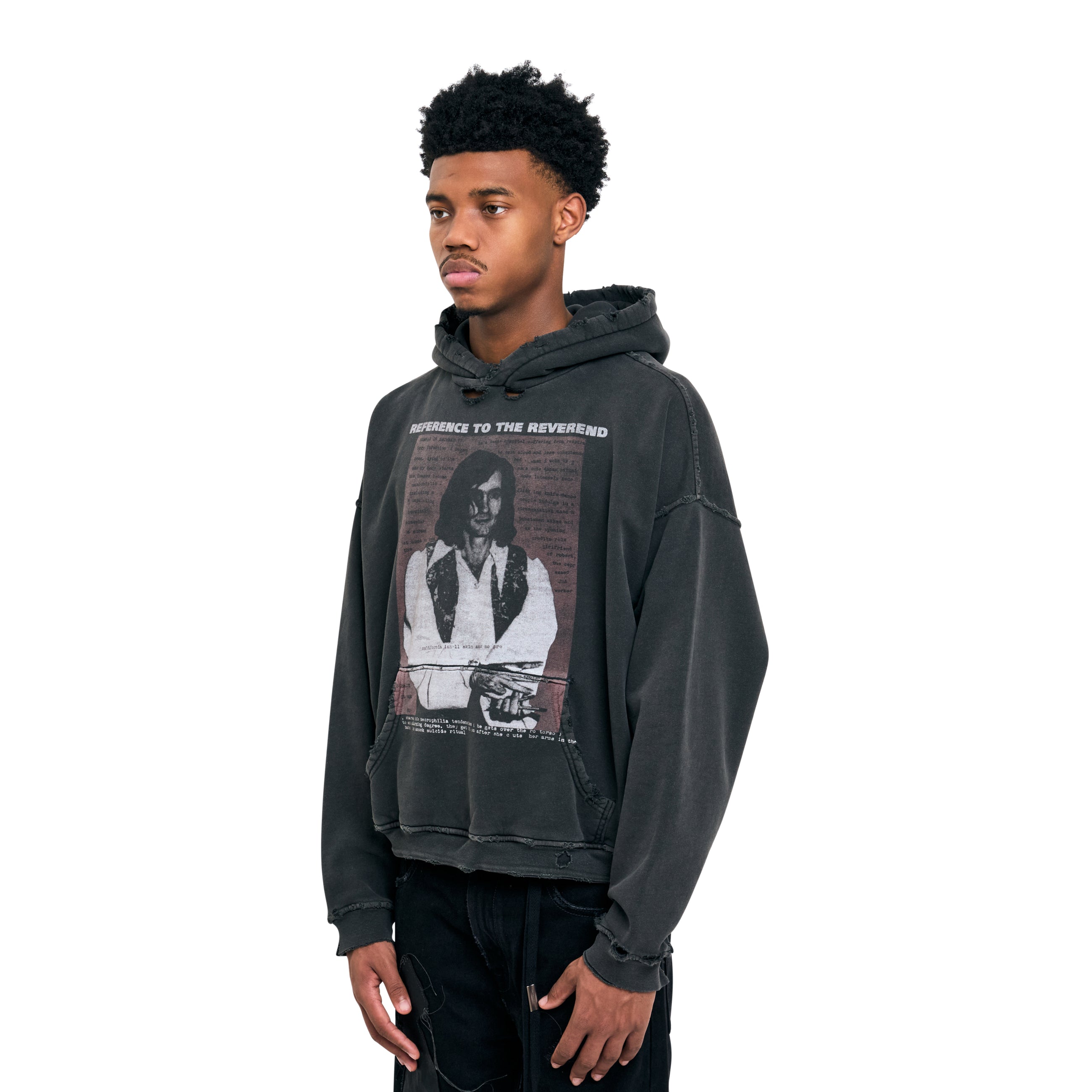 Enfants Riches Deprimes Reverend Hoodie Black
