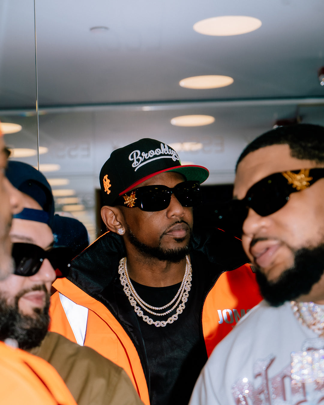 A person wearing incredibly styled clothes from ESSX NYC