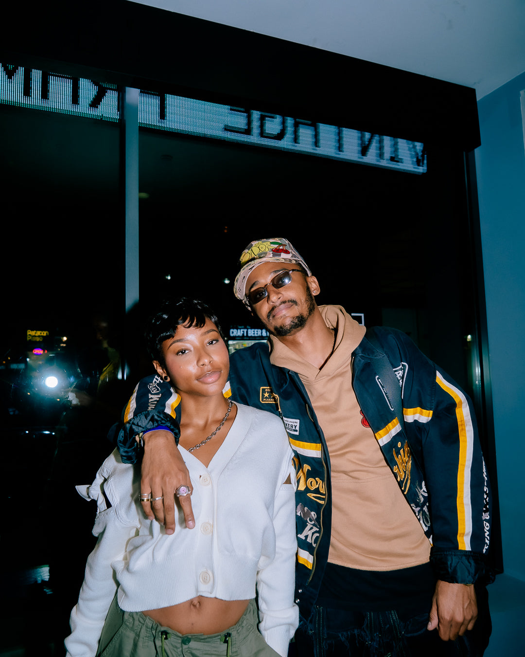 A person wearing incredibly styled clothes from ESSX NYC