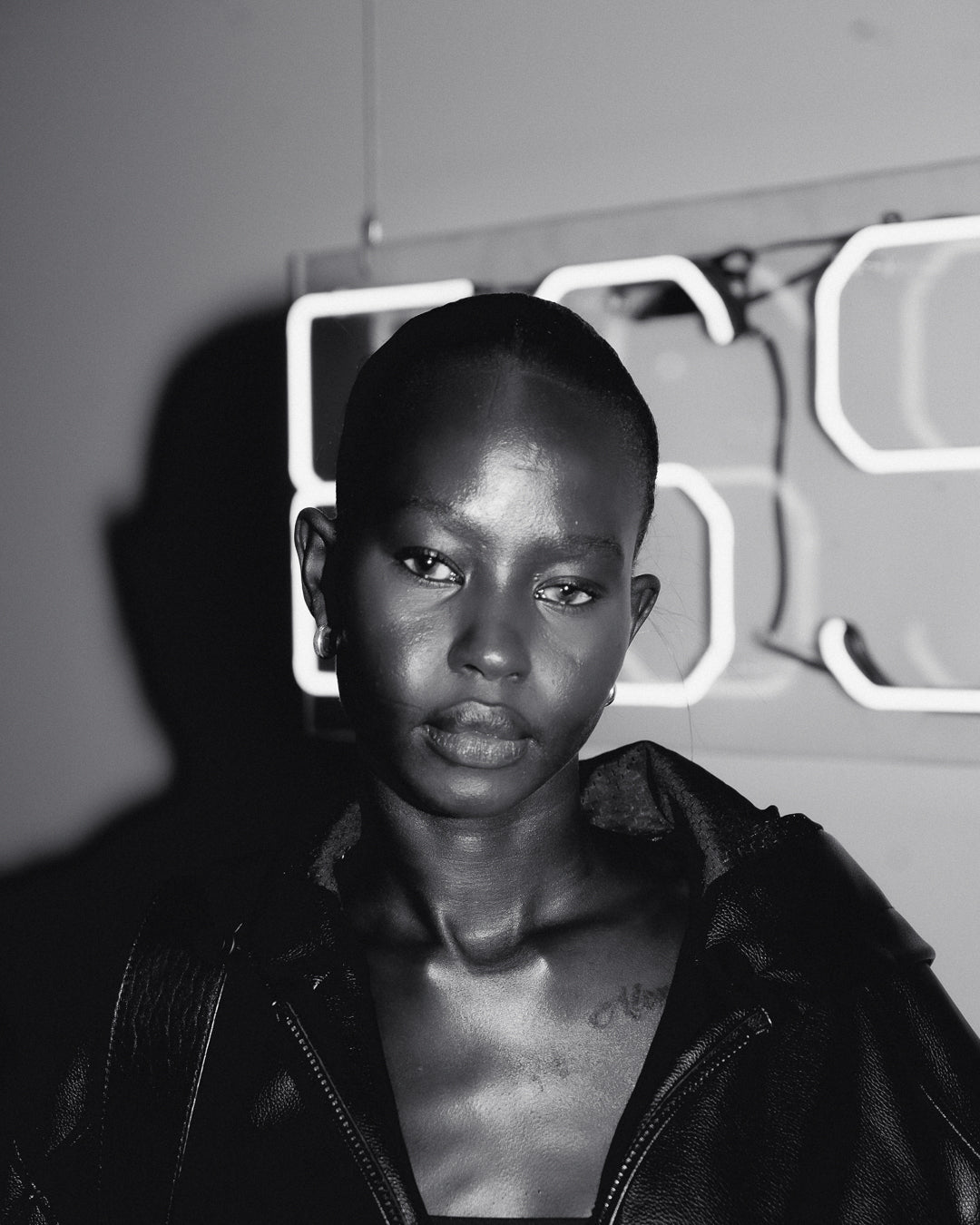 A person wearing incredibly styled clothes from ESSX NYC