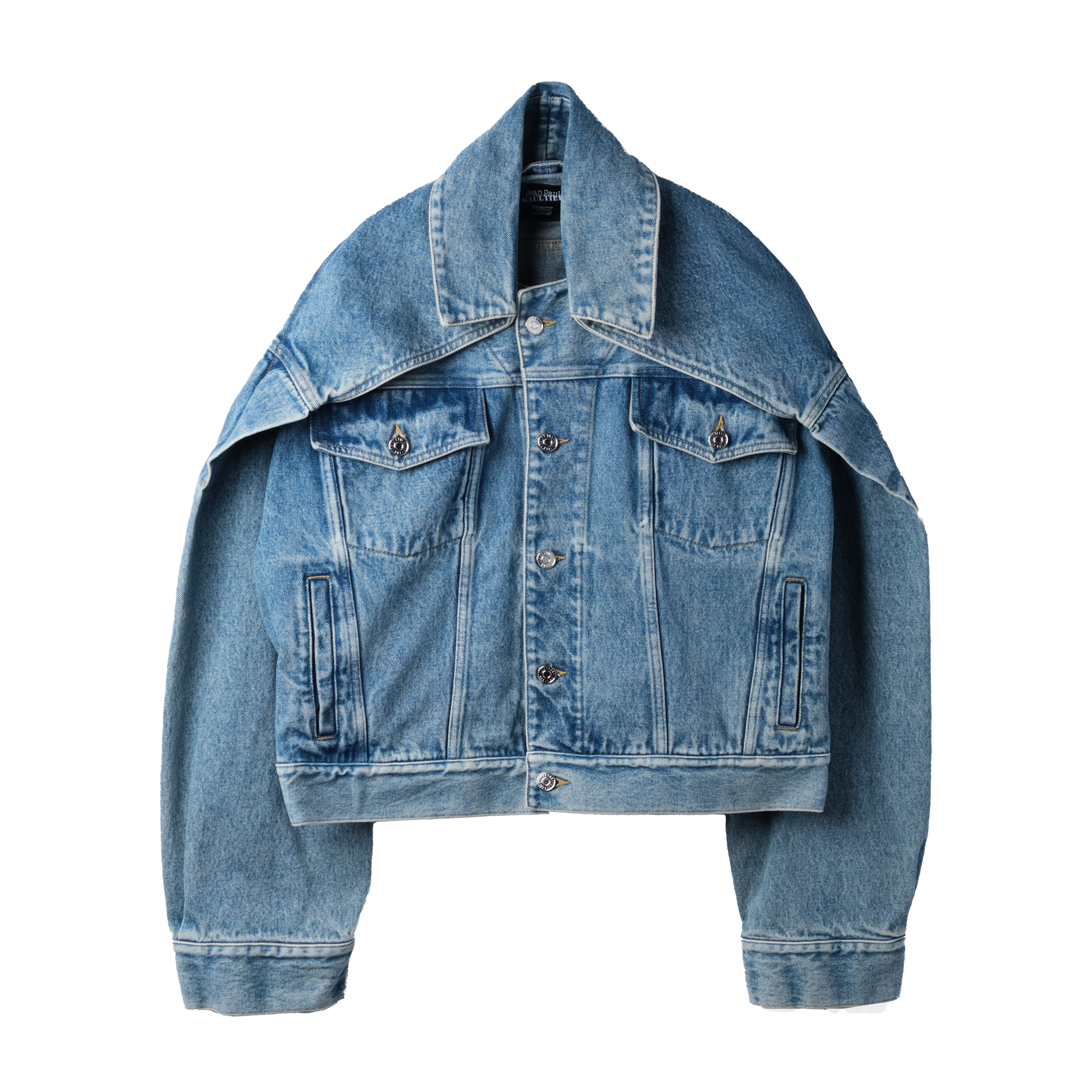 Jean Paul Gaultier x Shayne Oliver Oversized Denim Jacket Blue 9328