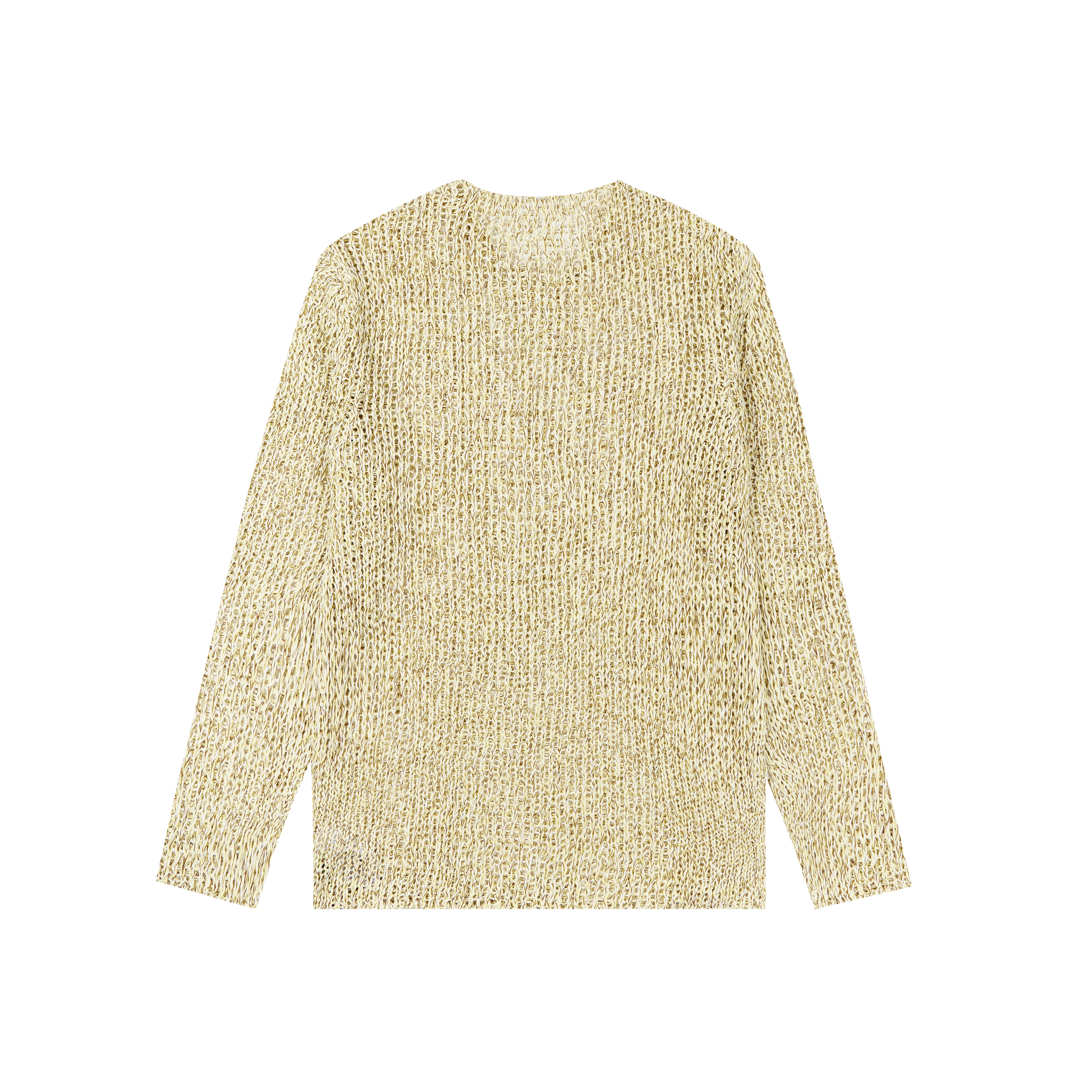 Jil Sander+ Open Knit Crewneck Sweater Sweaters Yellow 5576