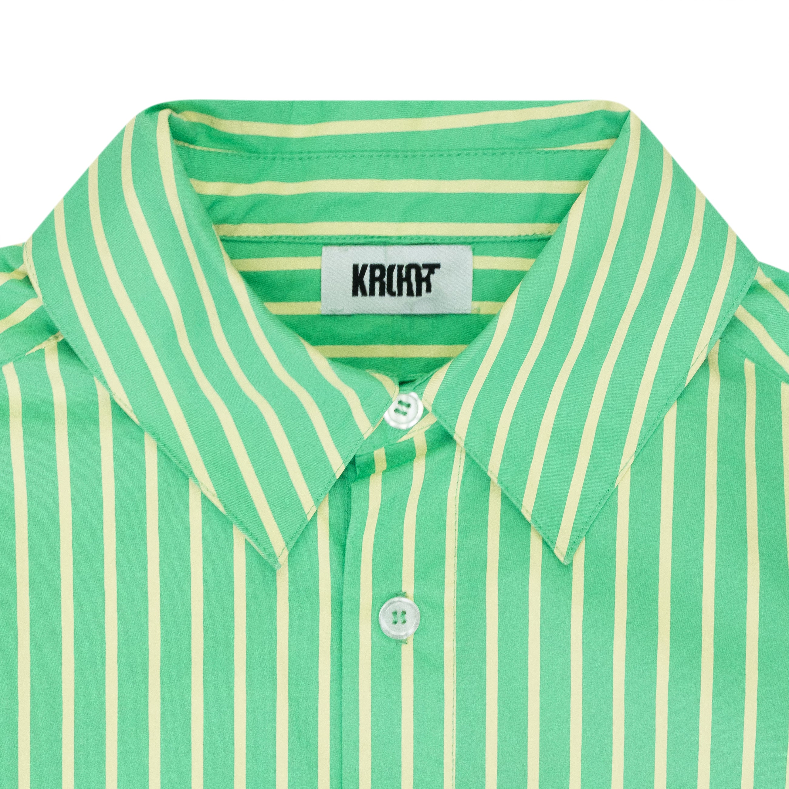 Krost Breeze Poplin Button Up Neptune Green