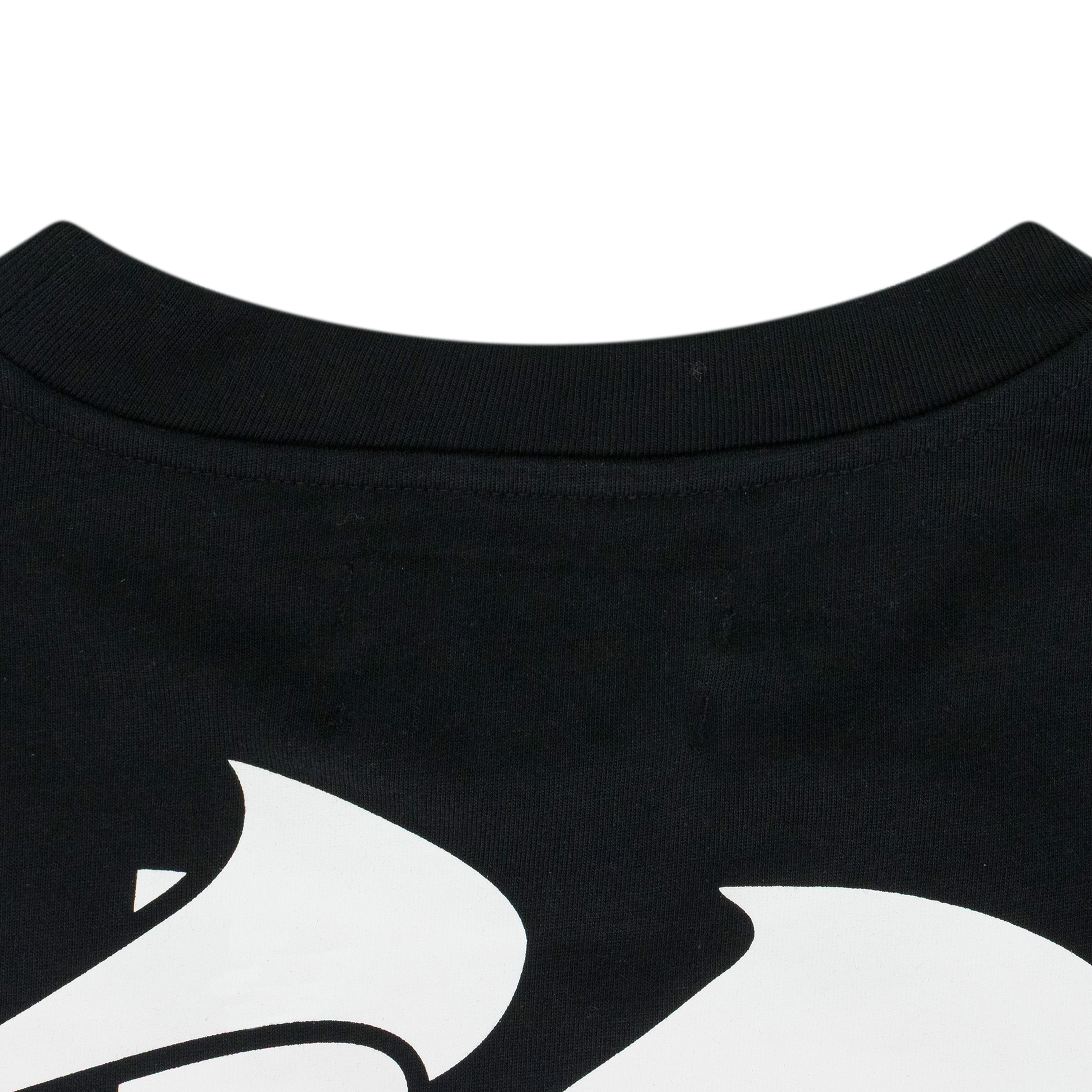 Kusikohc Oversized Star Print T-Shirt Black