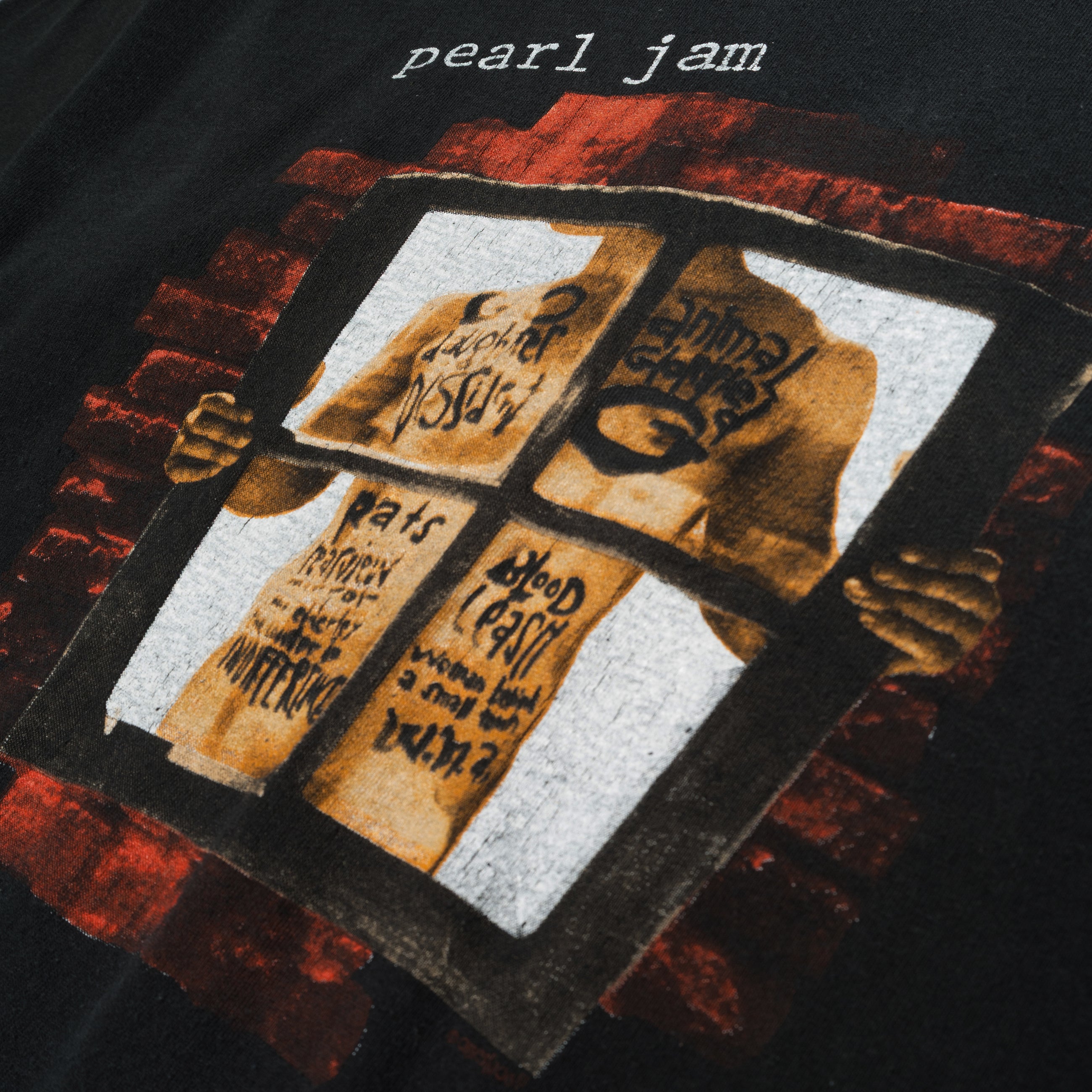 Essx Vintage Pearl Jam Window Pain T-Shirt — view 2