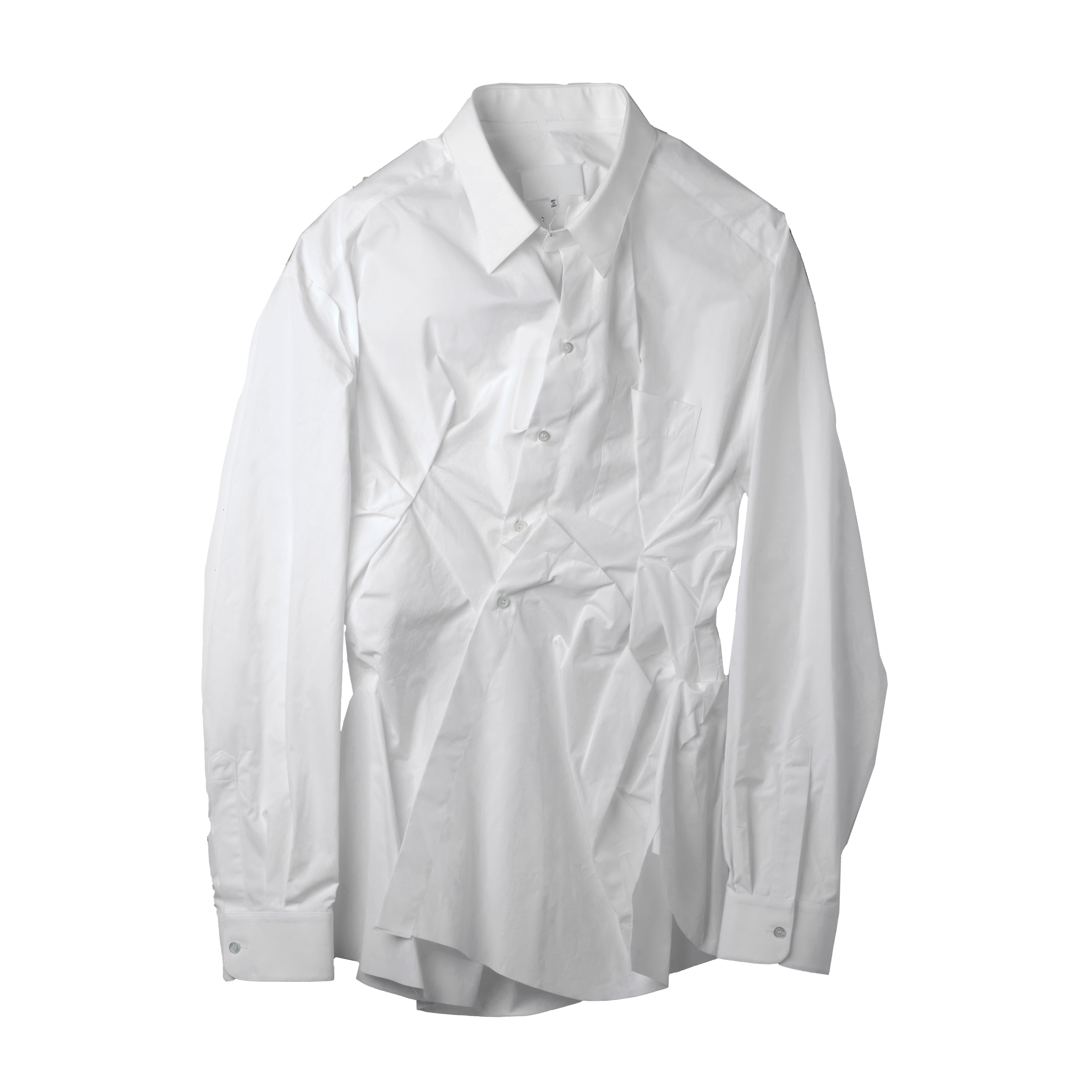 Maison Margiela Cotton Poplin Shirt White 6870