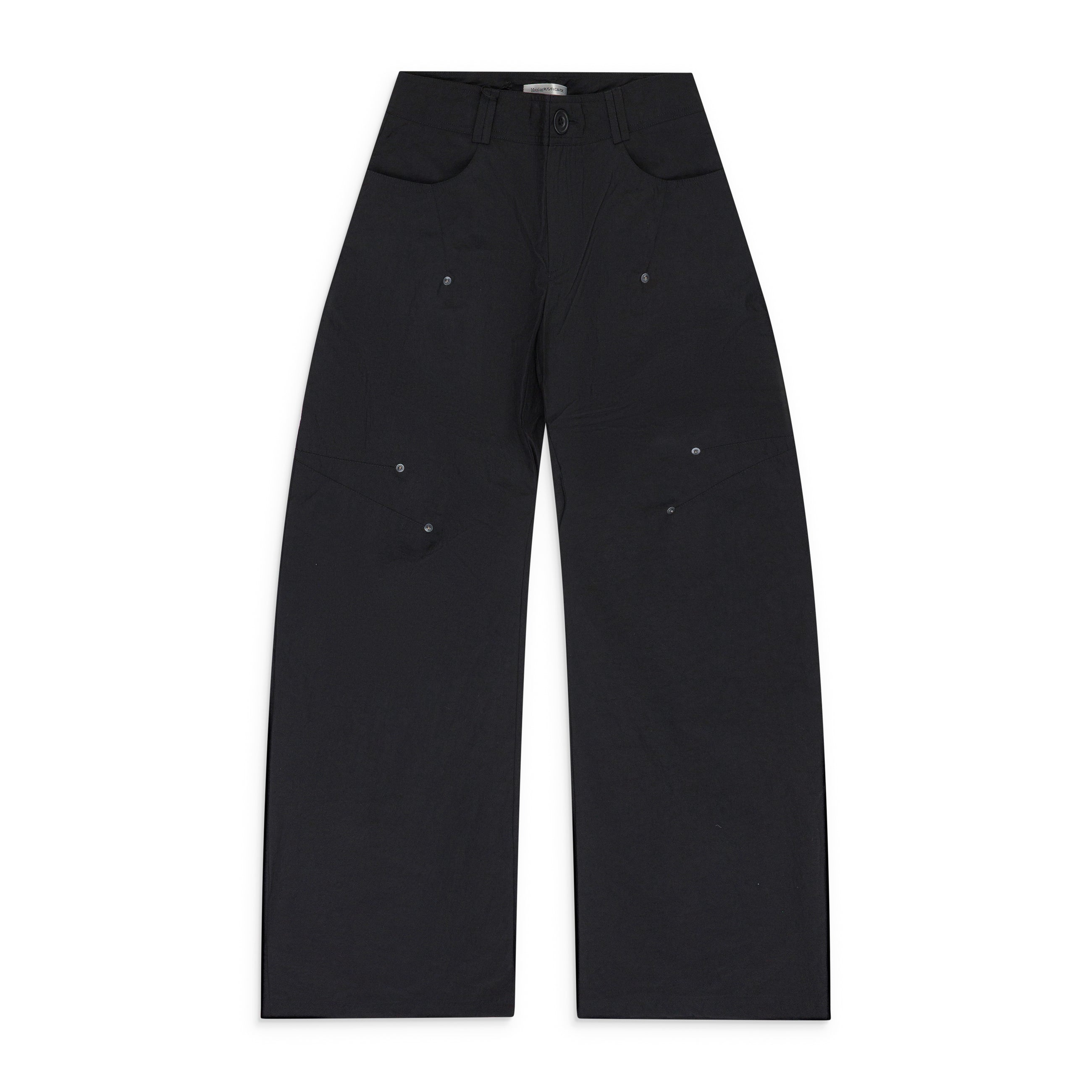 MAINLINE:RUS/FR.CA/DE Max Creased Curved Baggy Pants