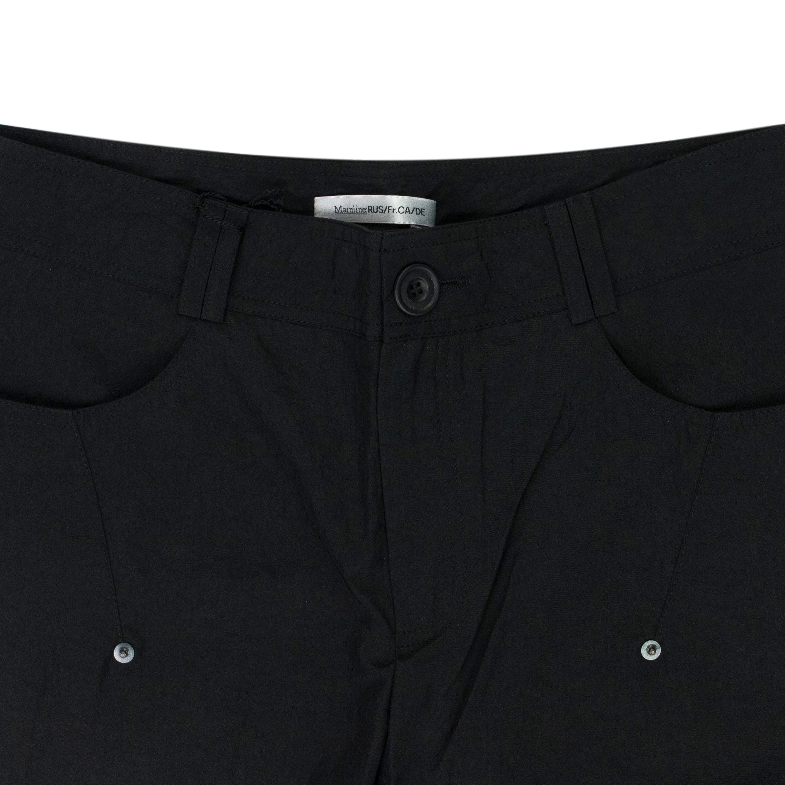 MAINLINE:RUS/FR.CA/DE Max Creased Curved Baggy Pants