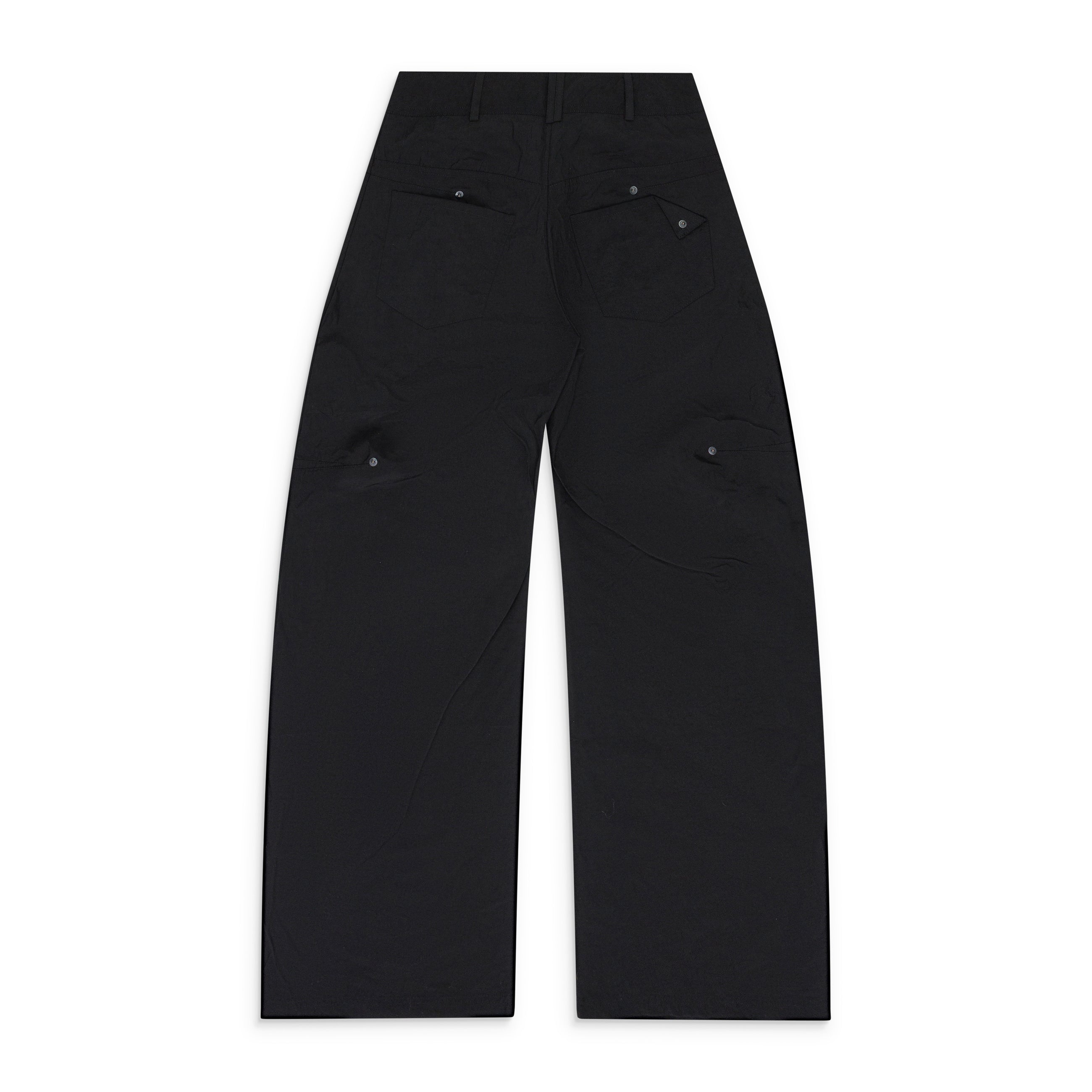 MAINLINE:RUS/FR.CA/DE Max Creased Curved Baggy Pants