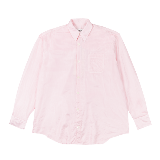 OUR LEGACY OVERSIZE COTTON SILK DARLING SHIRT Shirts Pink