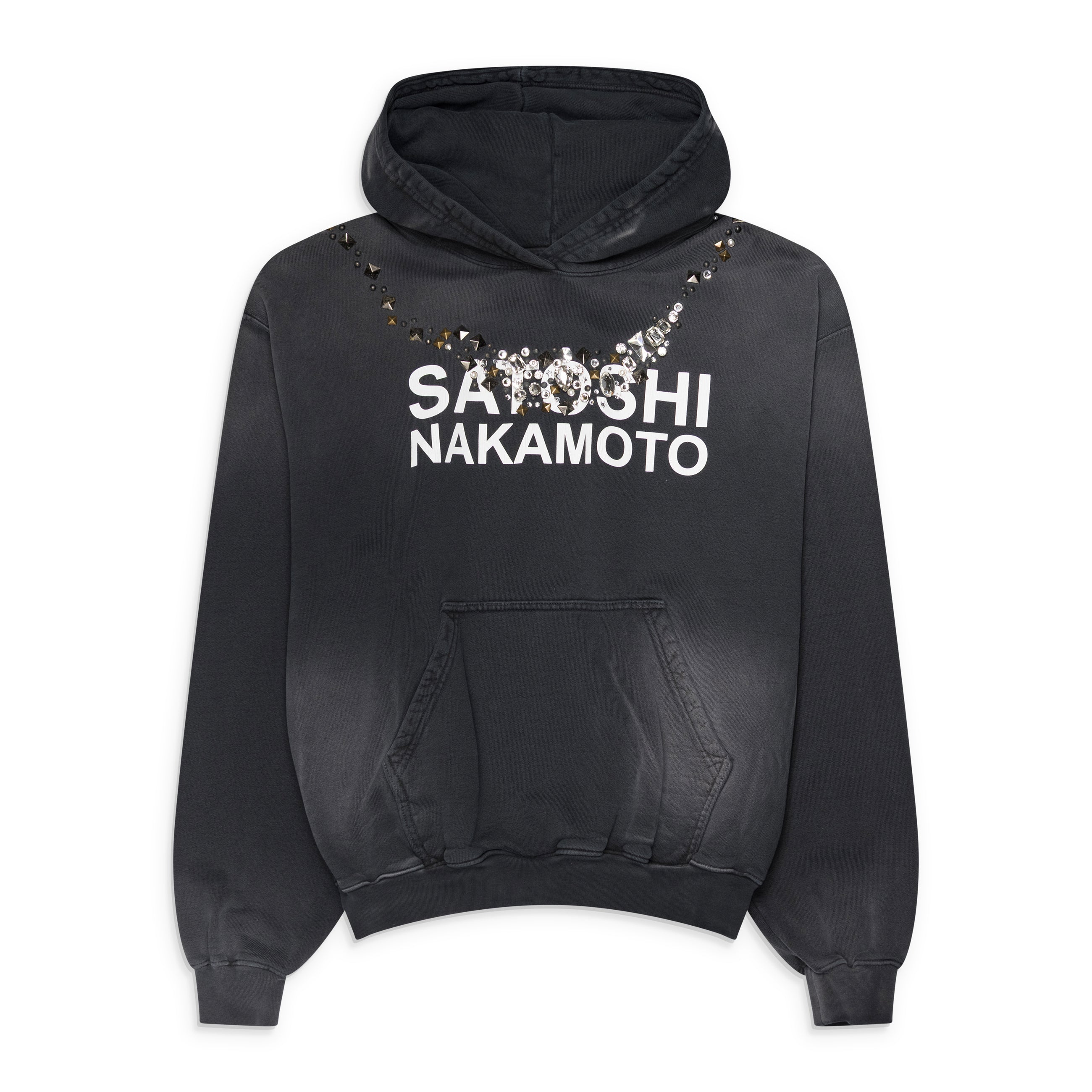 Satoshi Nakamoto Satoshi Ice Hoodie Black