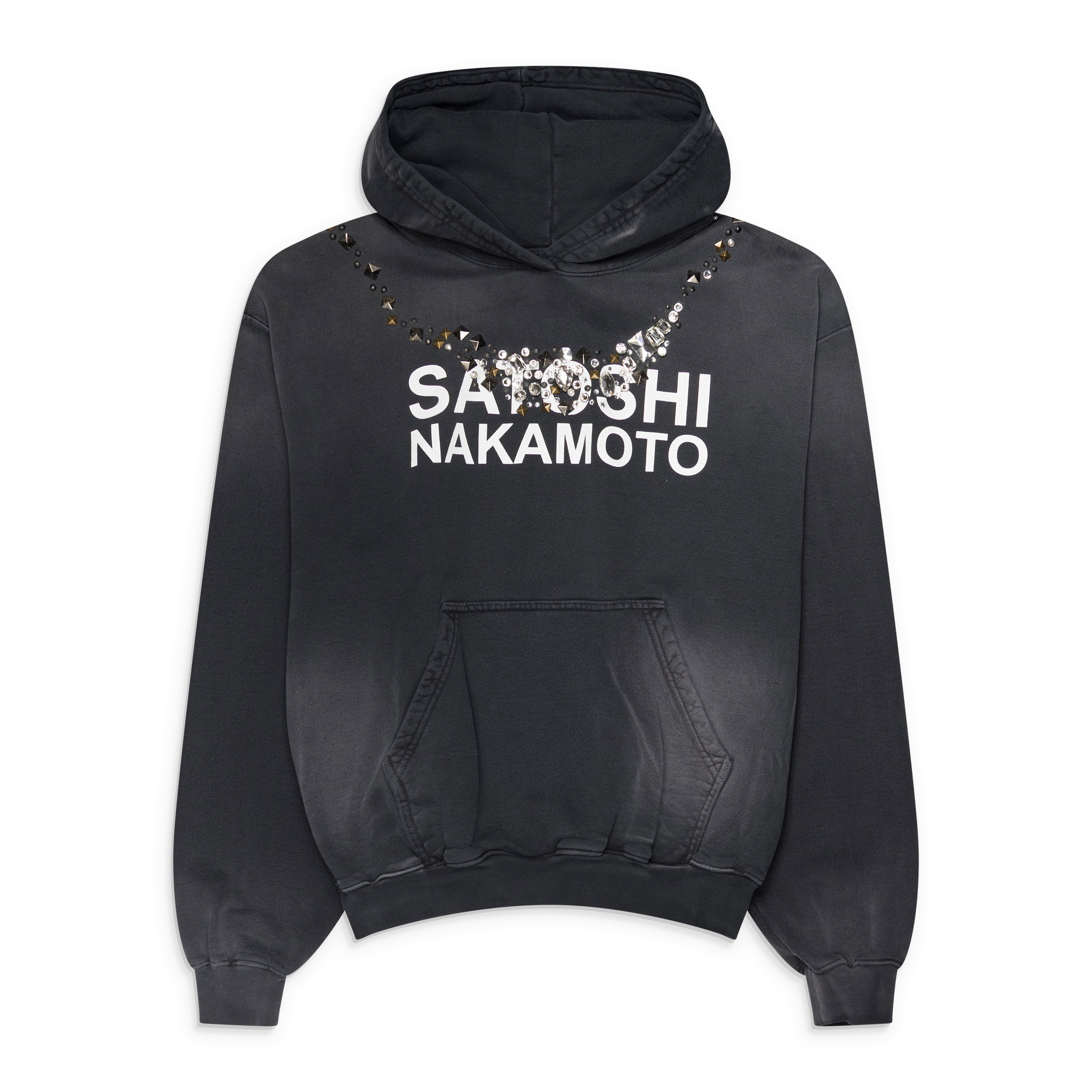 Satoshi Nakamoto Satoshi Ice Hoodie Black