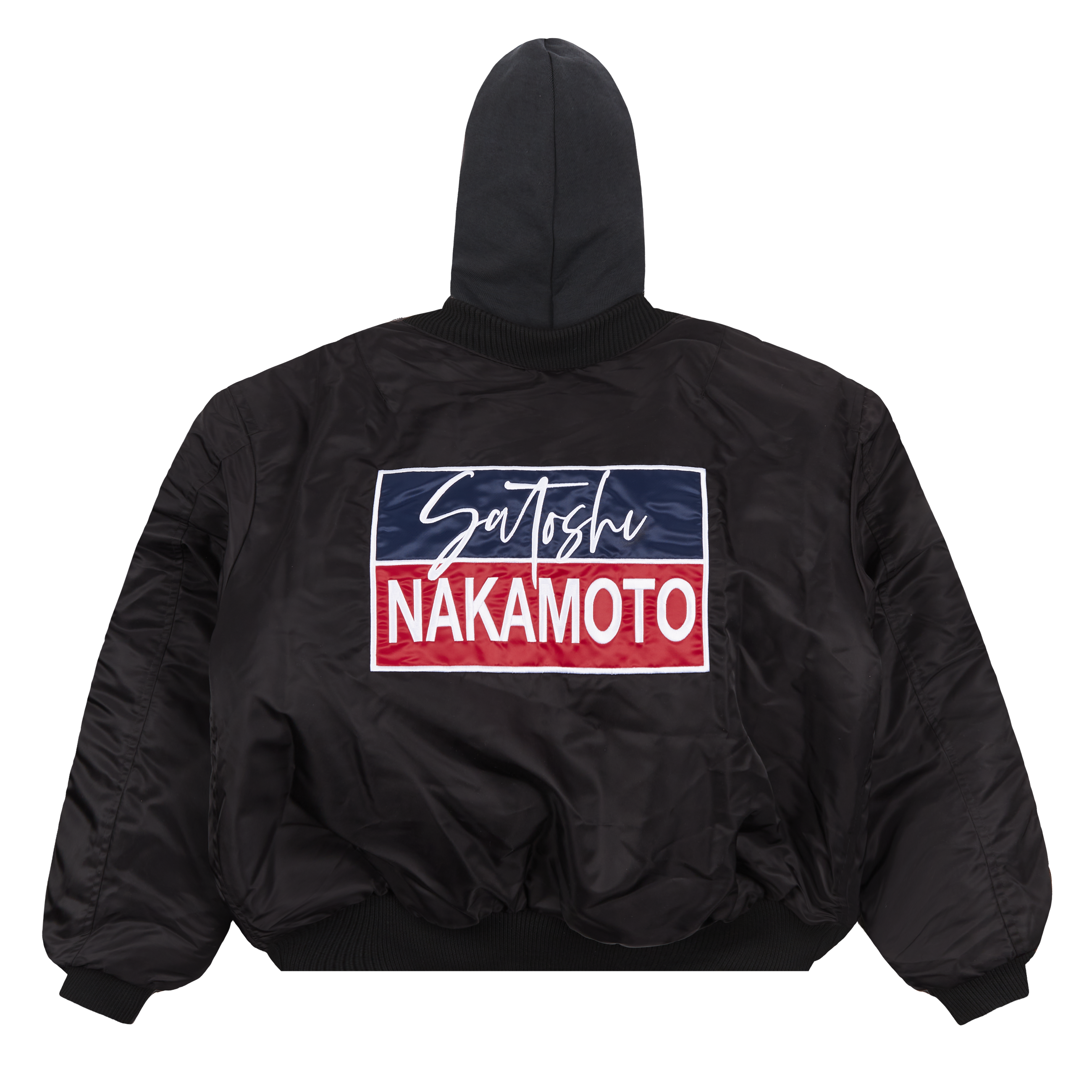 Satoshi Nakamoto Off Road Bomber Black 6394