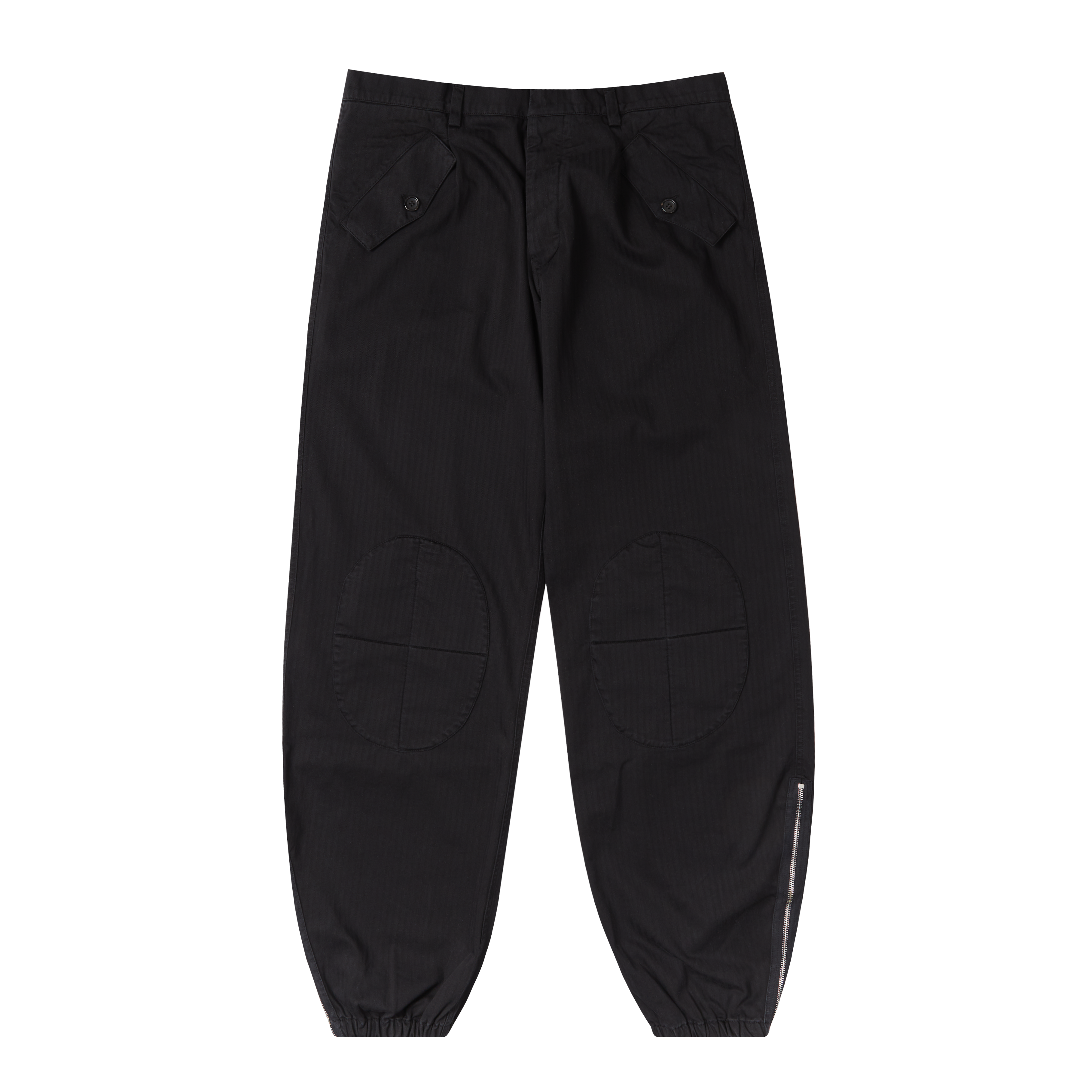 WINNIE CARGO RELAXED PANTS BLACK
