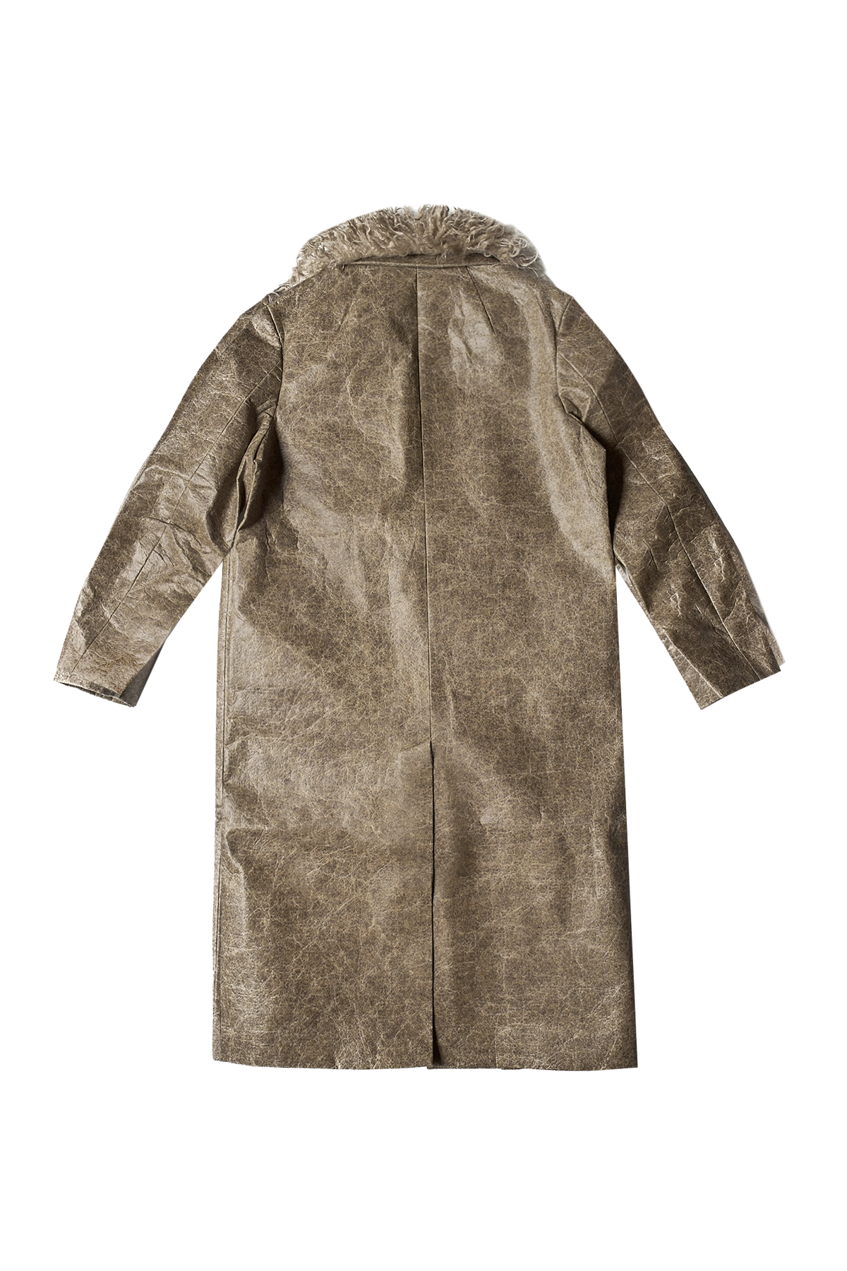 Eckhaus Latta Fond Coat Natural