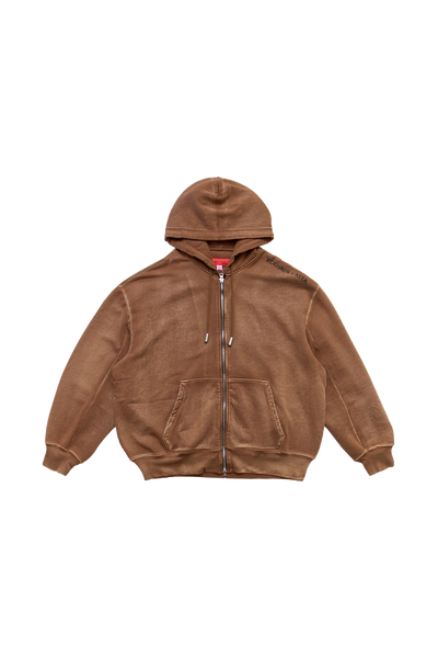 【mh】eckhaus latta 染めパーカー Eckhaus_Latta_Bison_Zip_Hoodie