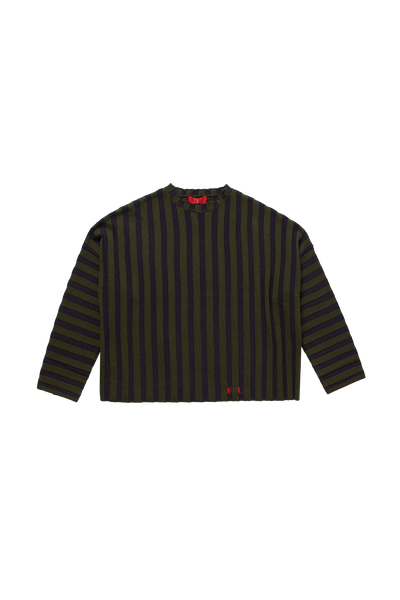 ECKHAUS LATTA ブラック長袖ニット M Eckhaus Latta ~ Redacted Lapped Turtleneck | MAIMOUN