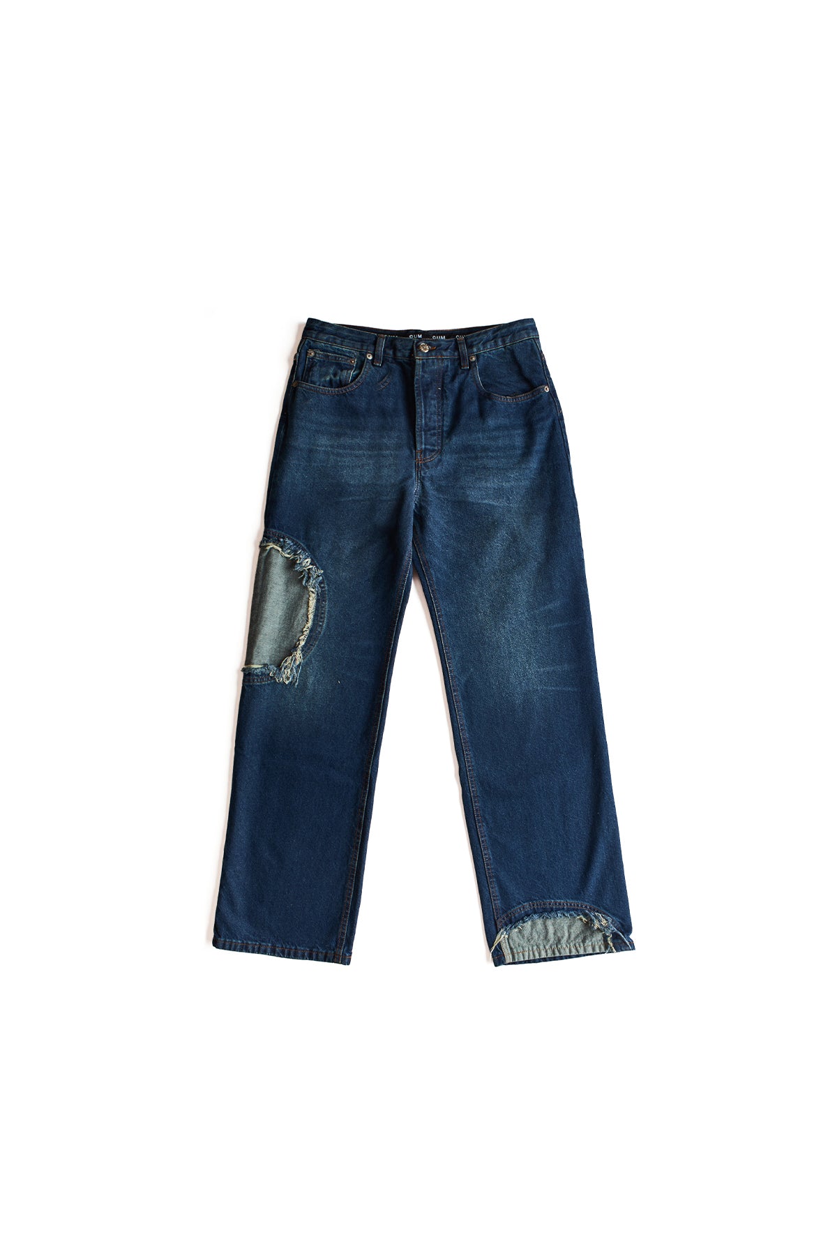 Edward Cuming Circle Window Denim Jean Blue- 2023 707