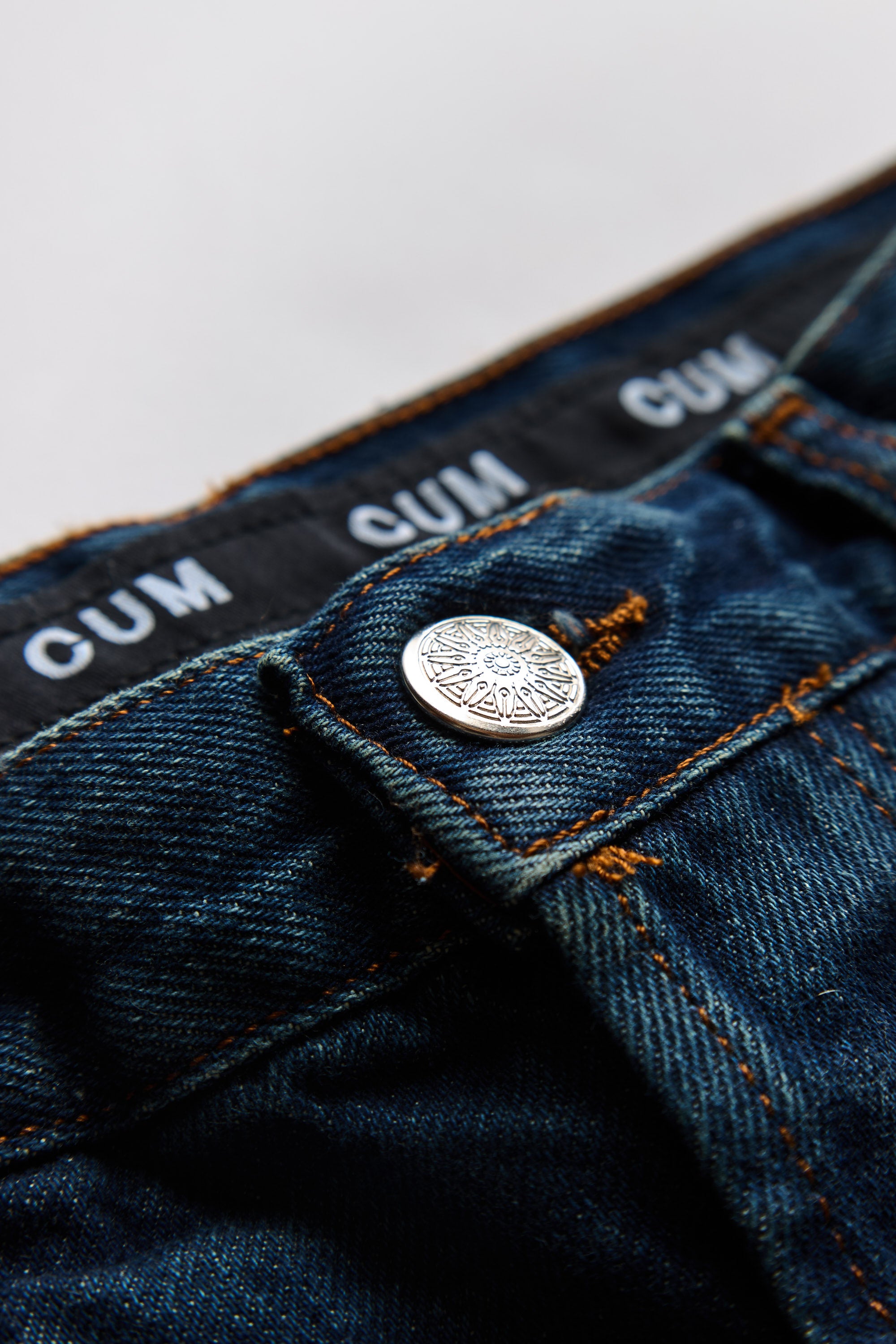 Edward Cuming Circle Window Denim Jean Blue- 2023 710