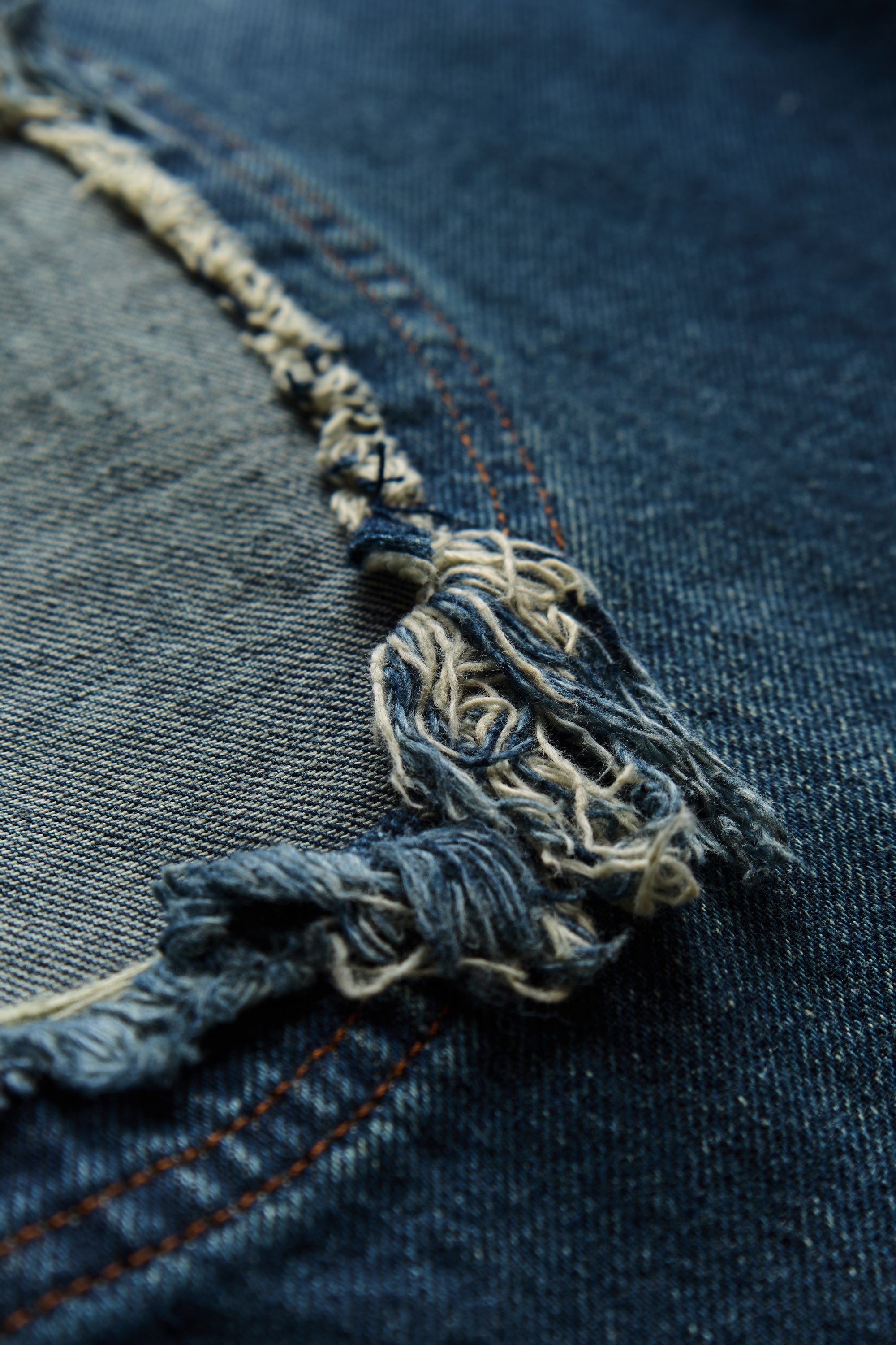 Edward Cuming Circle Window Denim Jean Blue- 2023 709