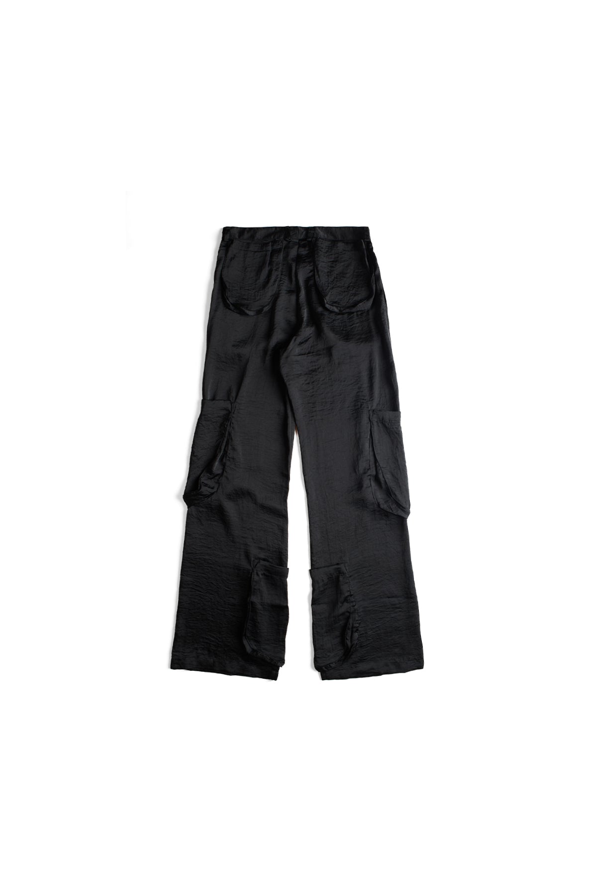 Edward Cuming Satin Pocket Trouser Black 11818