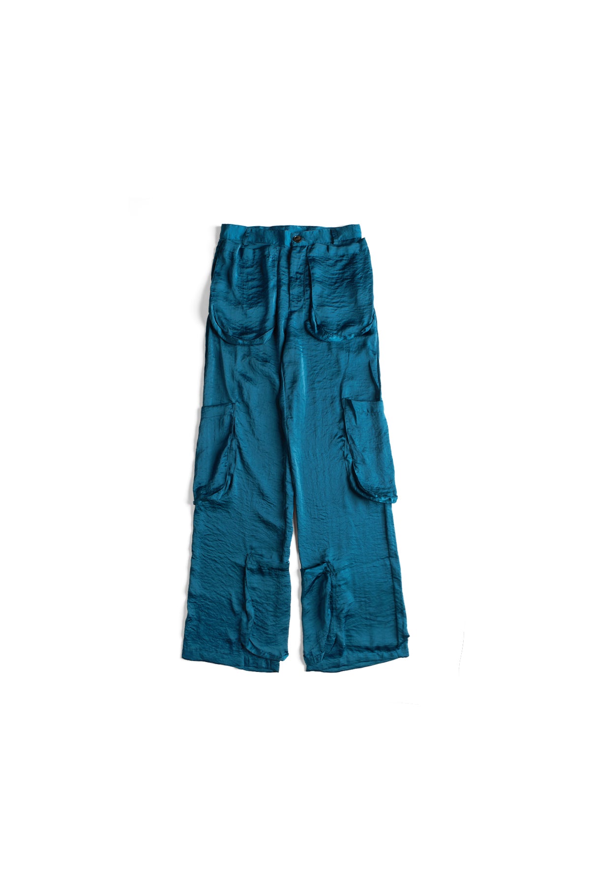 Edward Cuming Satin Pocket Trouser Blue 11826