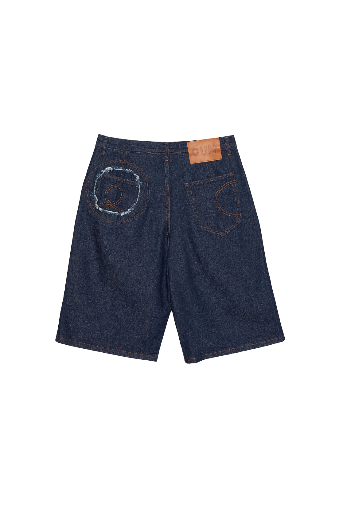 Edward Cuming Circle Window Cum Jean Shorts Blue – ESSXNYC