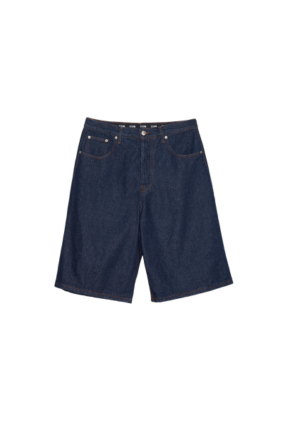 Edward Cuming Circle Window Cum Jean Shorts Blue – ESSXNYC
