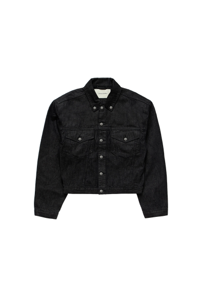 希少サイズ　25SS/Entire Studios/Denim Jacket Entire Studios Shrunken Denim Jacket Raw Black – ESSXNYC