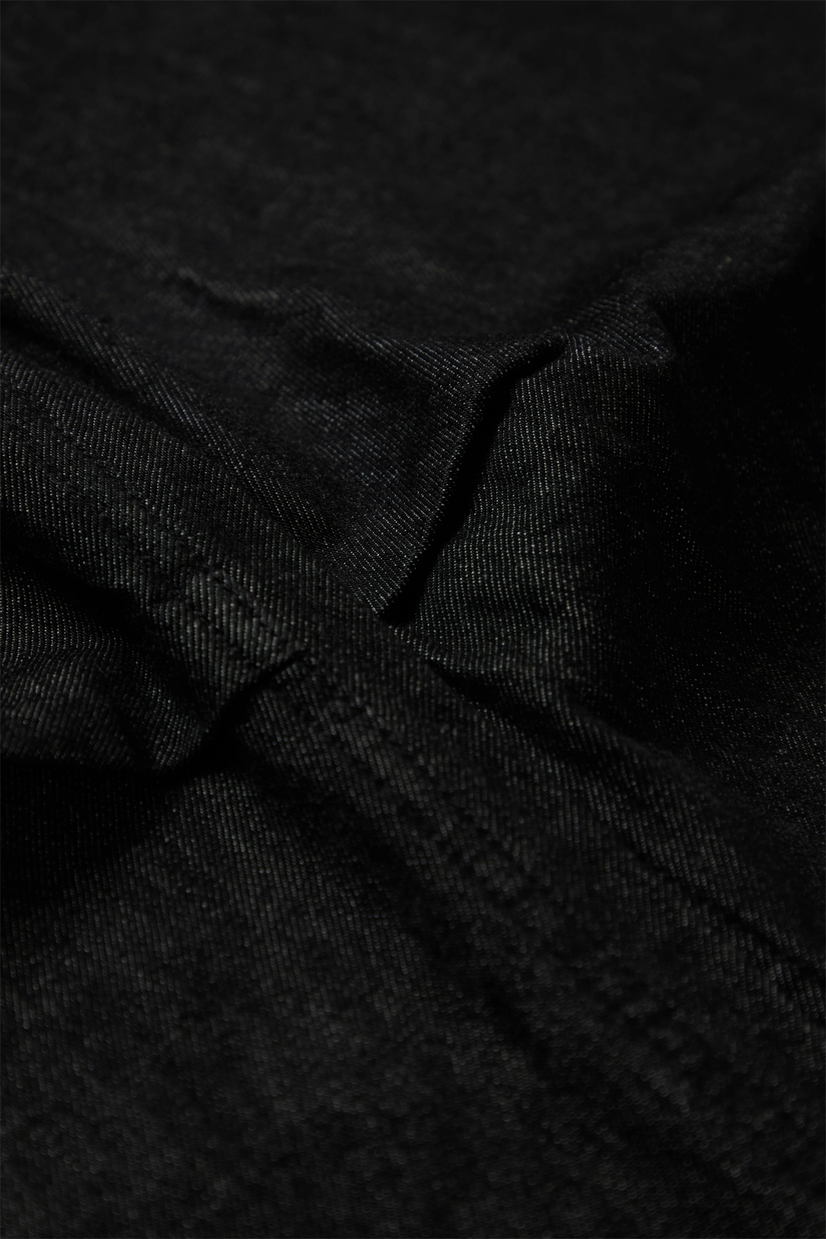 Entire Studios Raw Denim Jeans Raw Black Darts