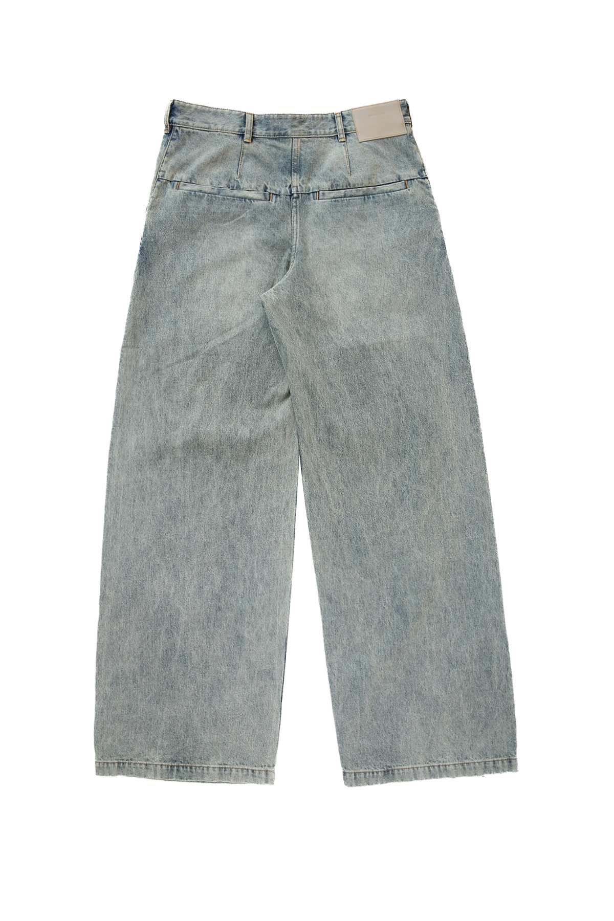 Entire Studios Washed Denim Jeans Surface Wave 2