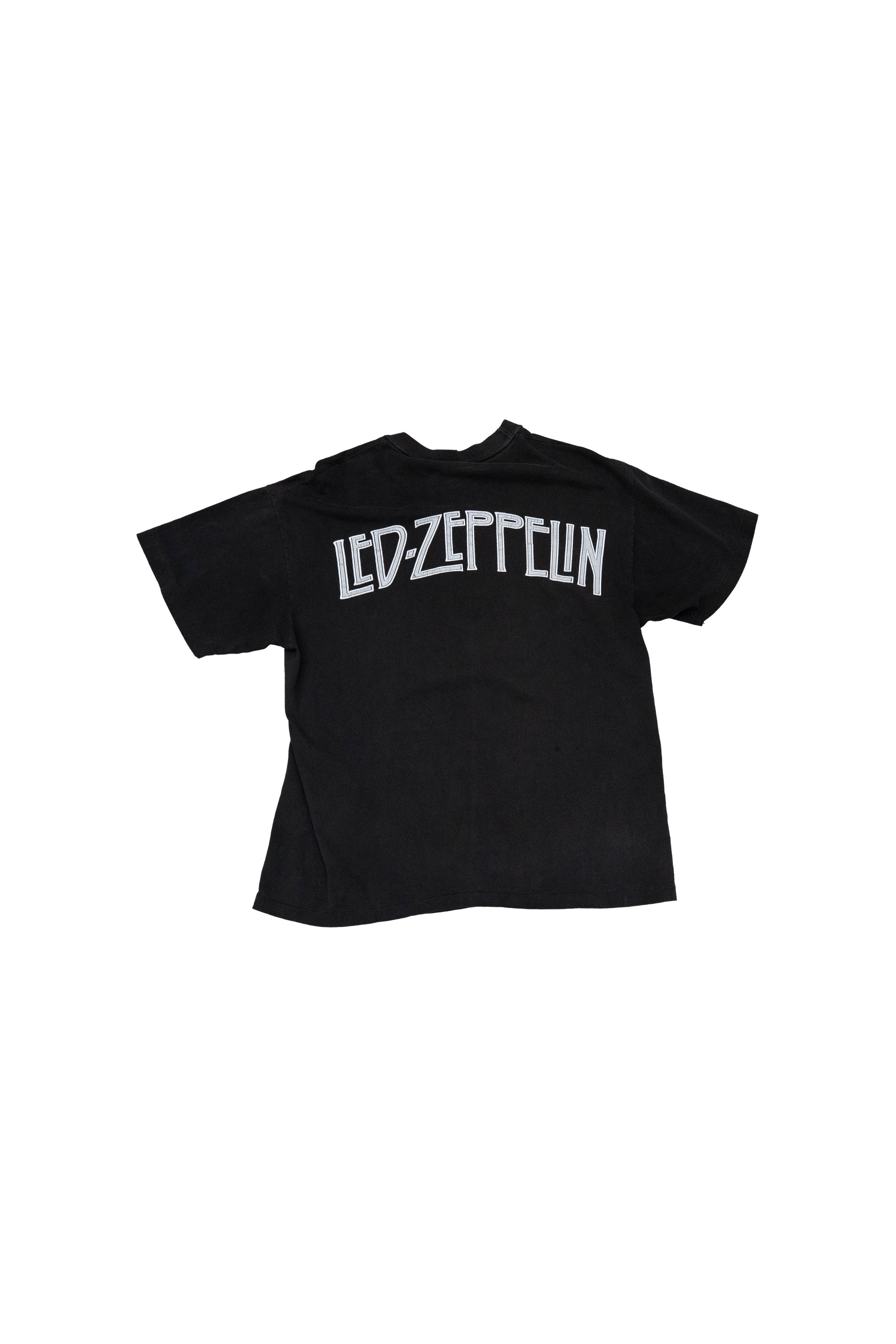 Essx Vintage Led Zeppelin Zoso 80's T-Shirt – ESSXNYC Essx Vintage Led Zeppelin Zoso 80's T-Shirt – ESSXNYC