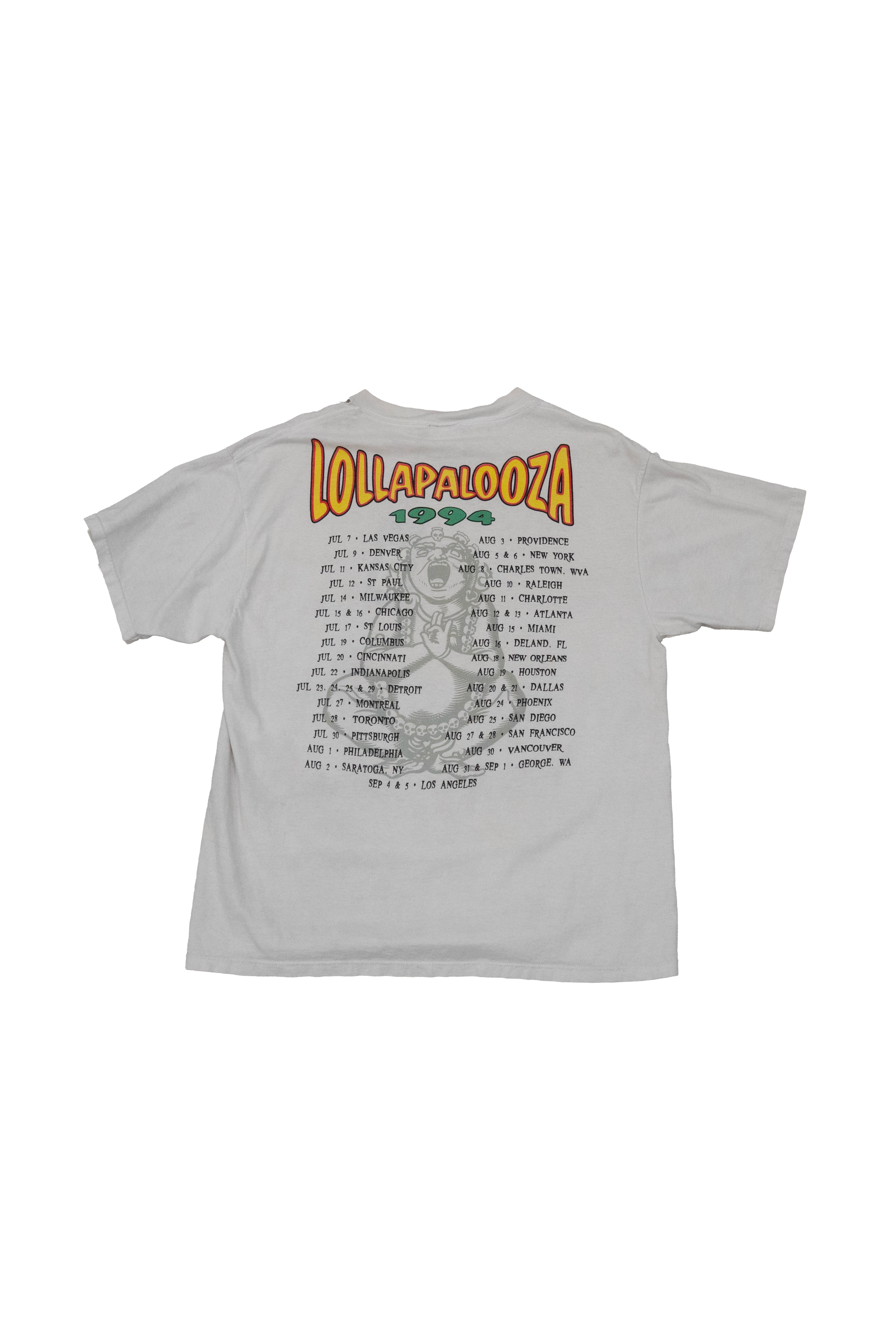 Essx Vintage Lollapalooza Buddha 1994 T-Shirt – ESSXNYC Essx Vintage Lollapalooza Buddha 1994 T-Shirt – ESSXNYC