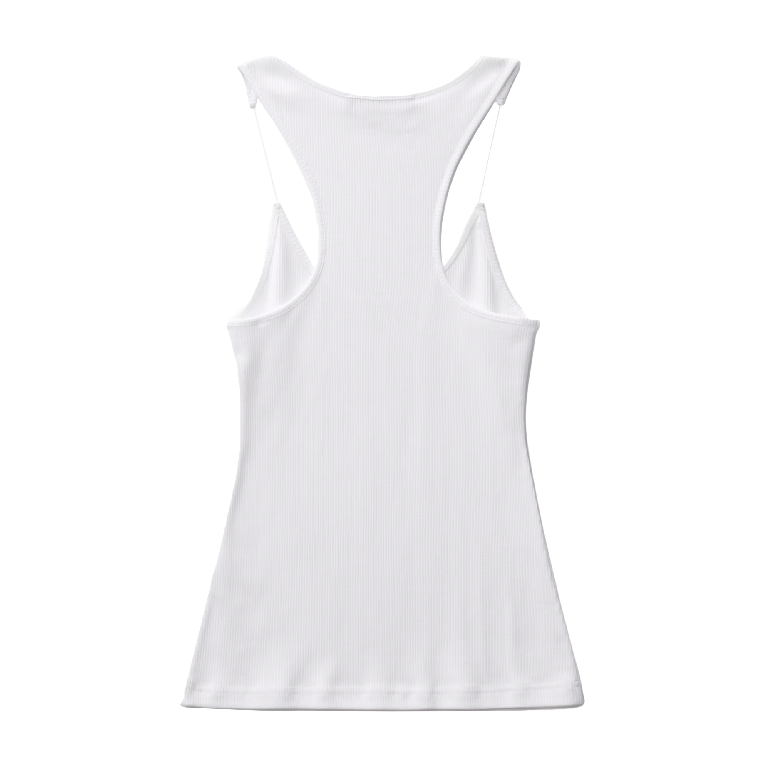 Y/PROJECT Invisible Strap Tank Top White 7261