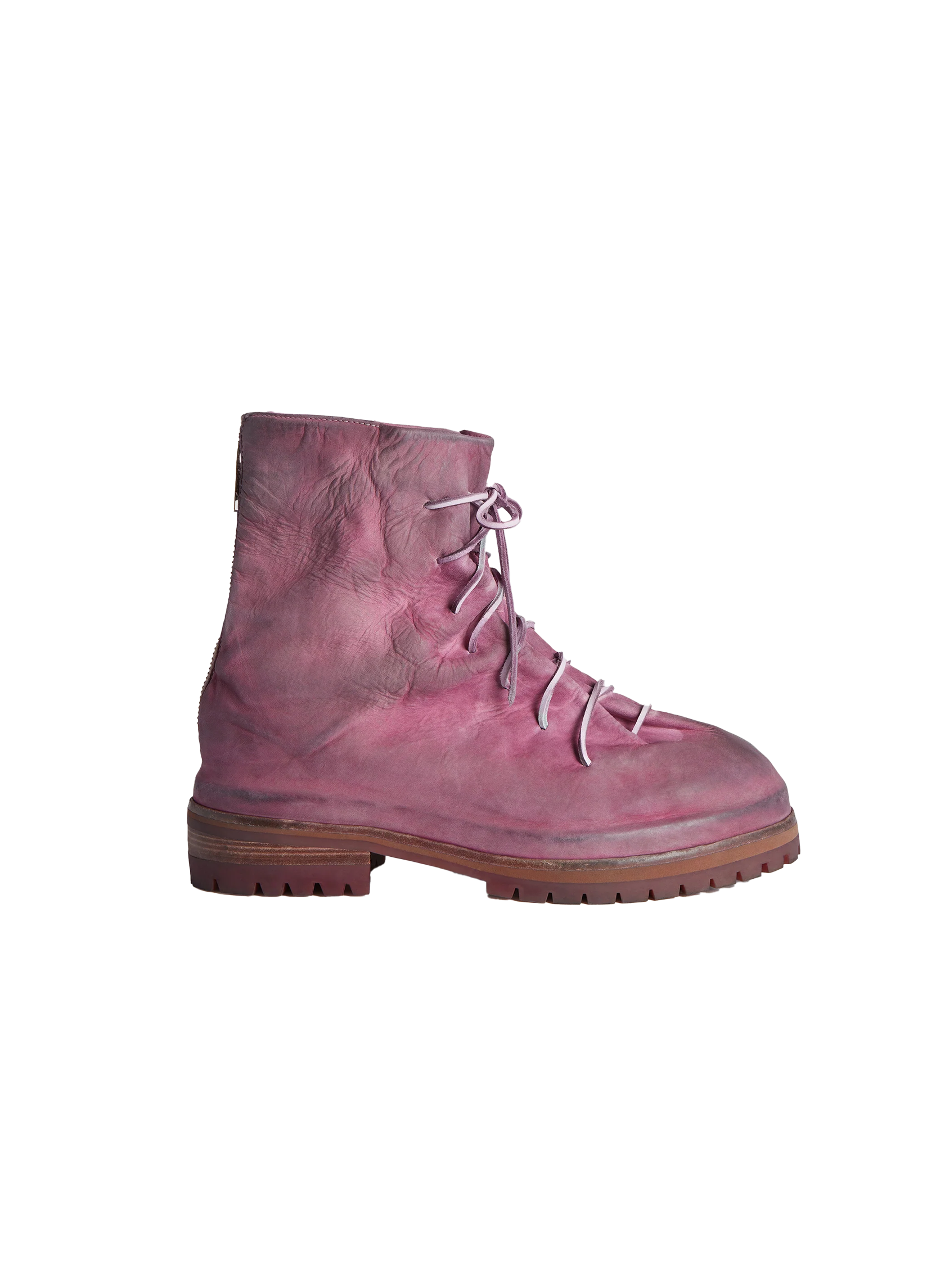 424 Lace-up Marathon Boot Nabuk Pink