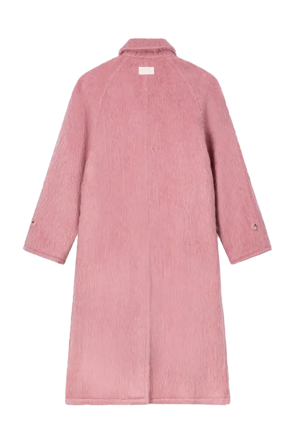 Kenzo Hairy Coat Rose