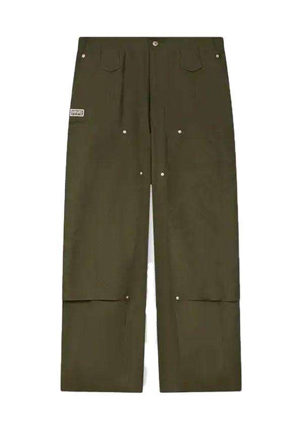 KENZO HOMME コーデュロイ　スラックス カーキ Kenzo Weave Double Knee Pant Dark Khaki – ESSXNYC