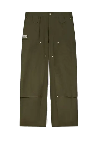KENZO HOMME コーデュロイ　スラックス カーキ Kenzo Weave Double Knee Pant Dark Khaki – ESSXNYC